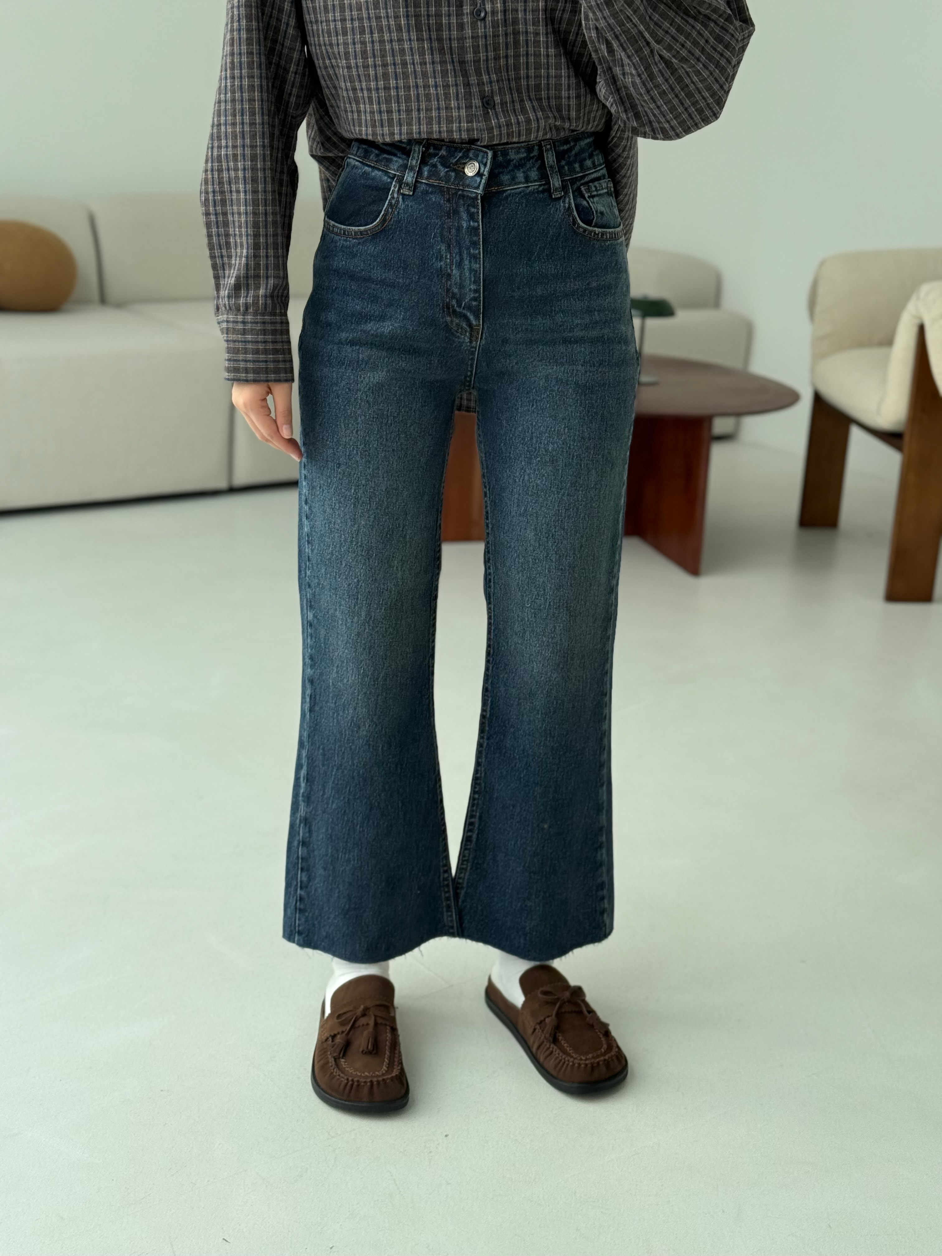 Premium Paçası Kesik Hafif İspanyol Jean 148