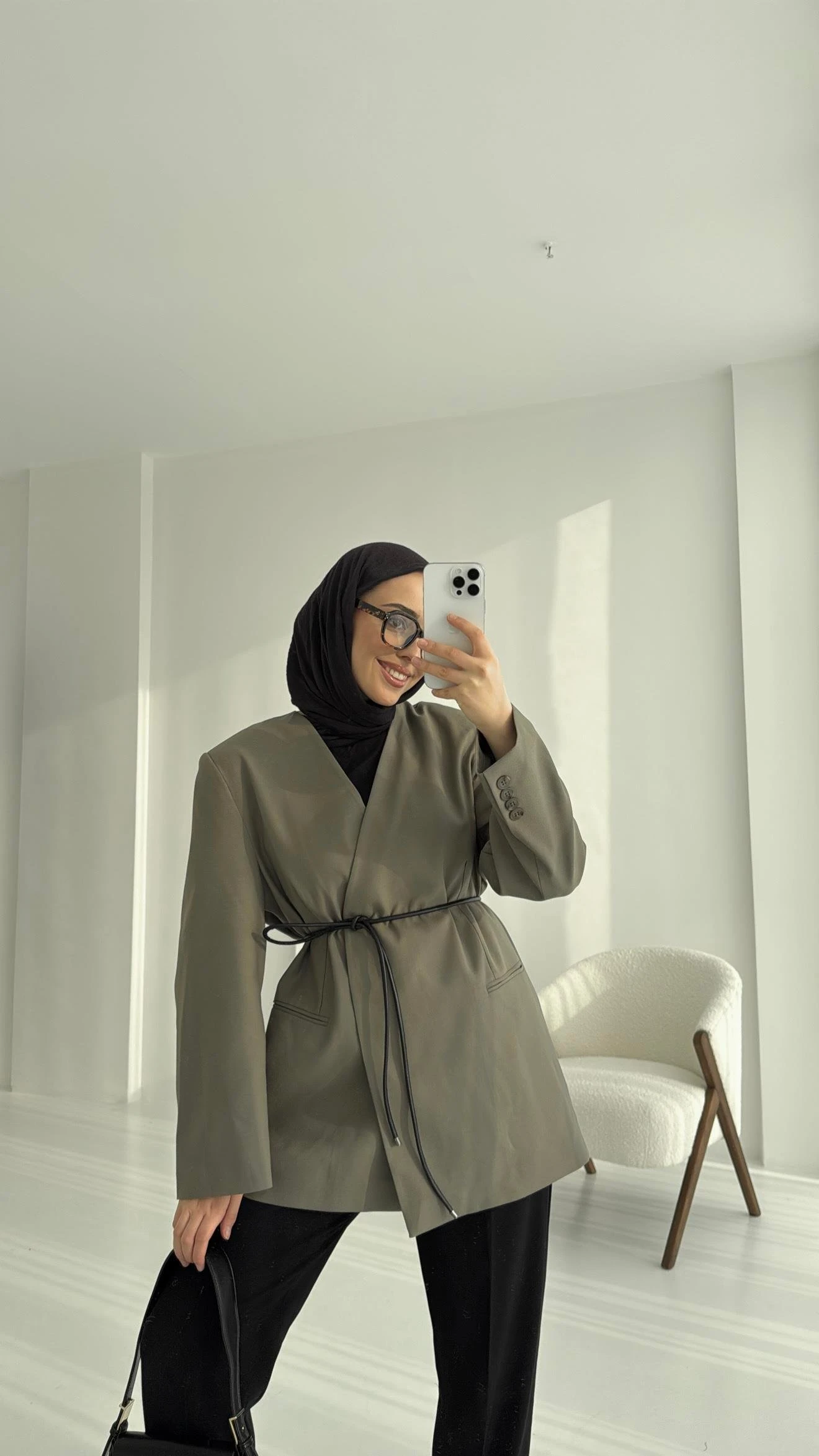 Hakim Yaka Blazer Ceket Çağla