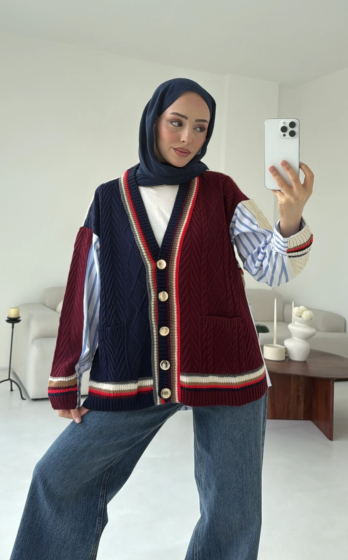 Twist Hırka Lacivert