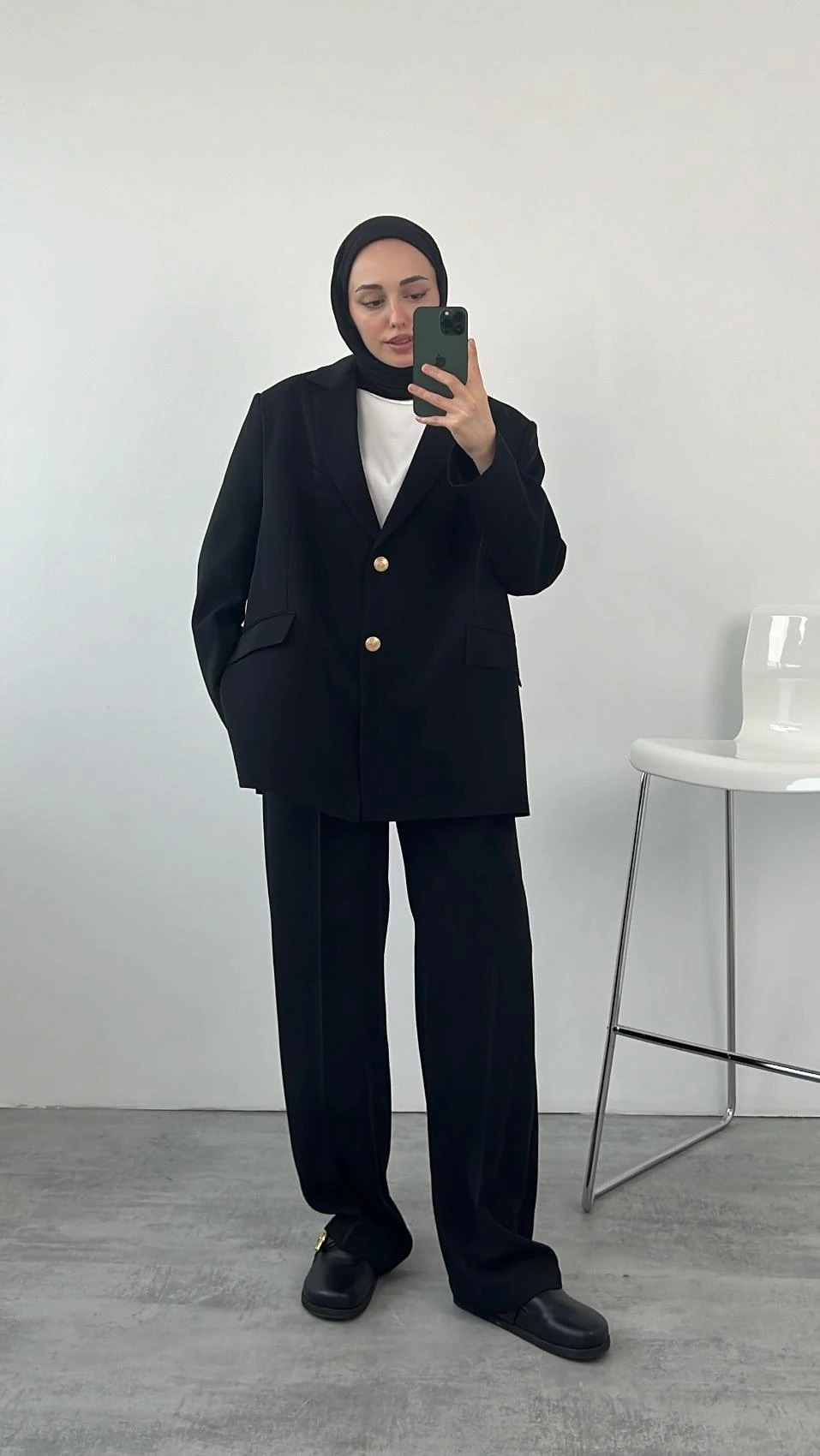 Özel Seri Premium Ceketli Takım Siyah