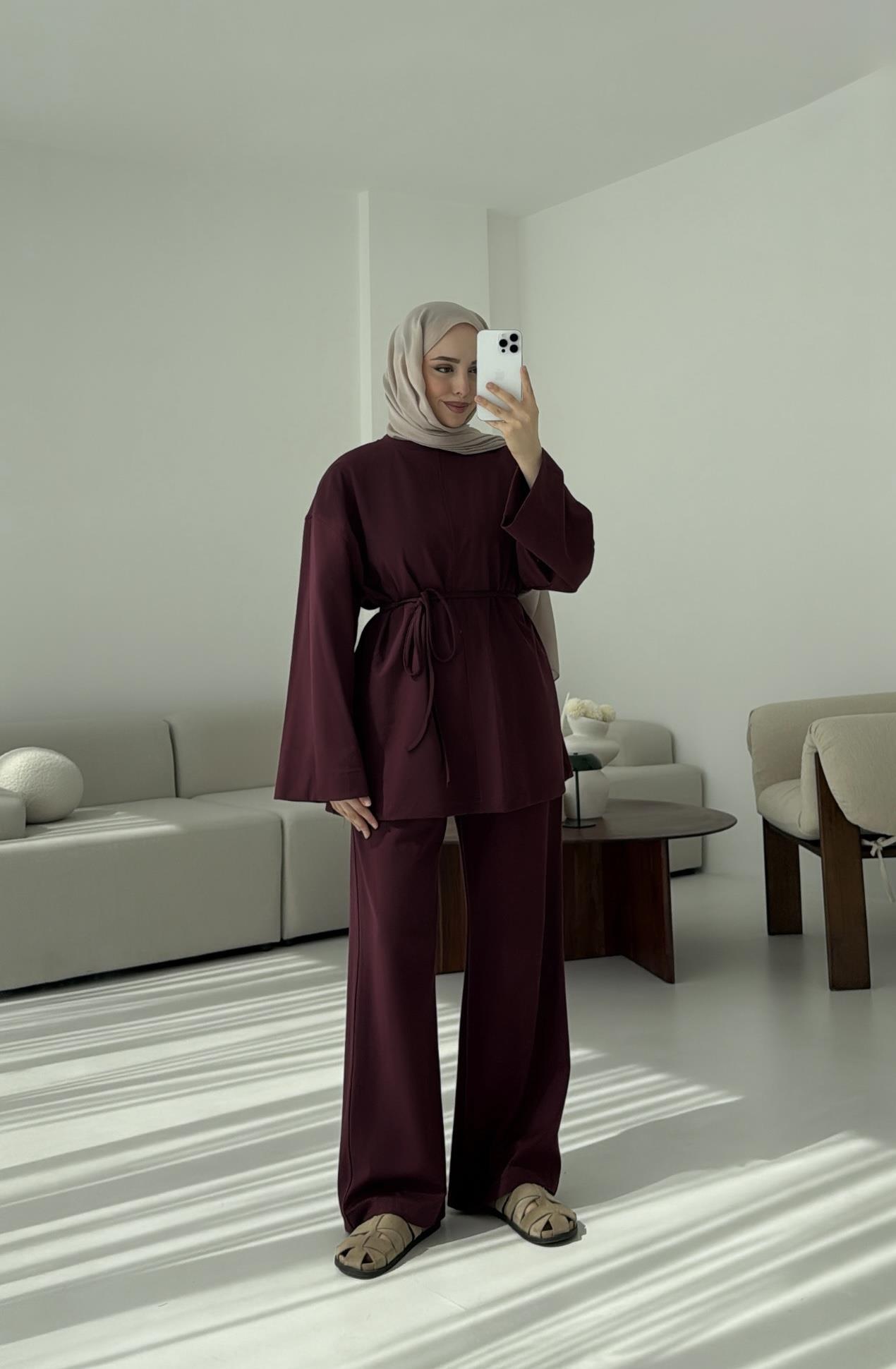Oysho Takım Bordo