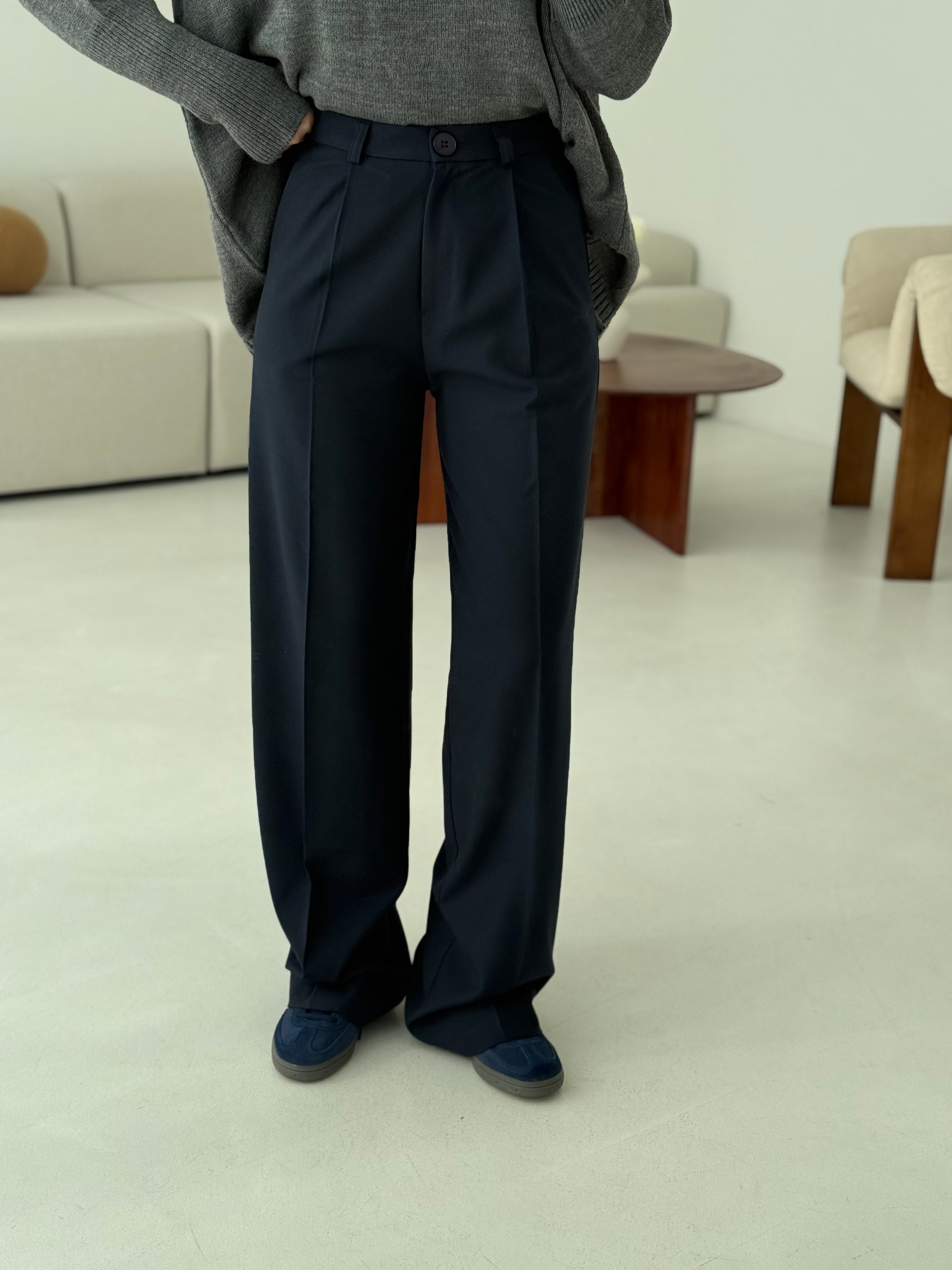 Tek Pile Pantolon Lacivert