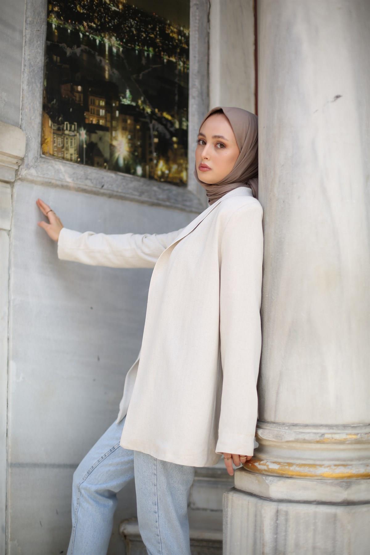 Keten Blazer Ceket