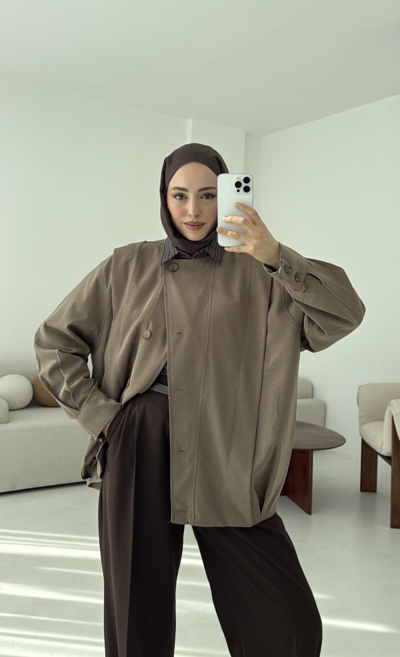 Tasarım ml Collection Ceket Vizon