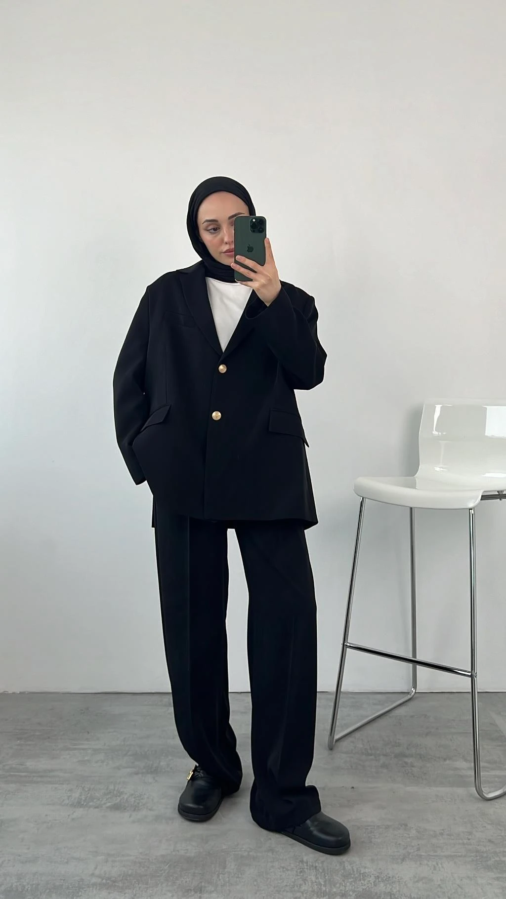 Özel Seri Premium Ceketli Takım Siyah