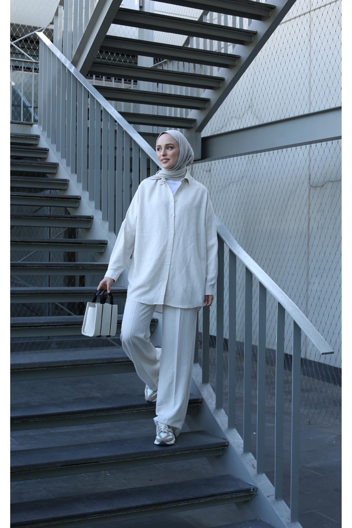 Linen Keten Takım