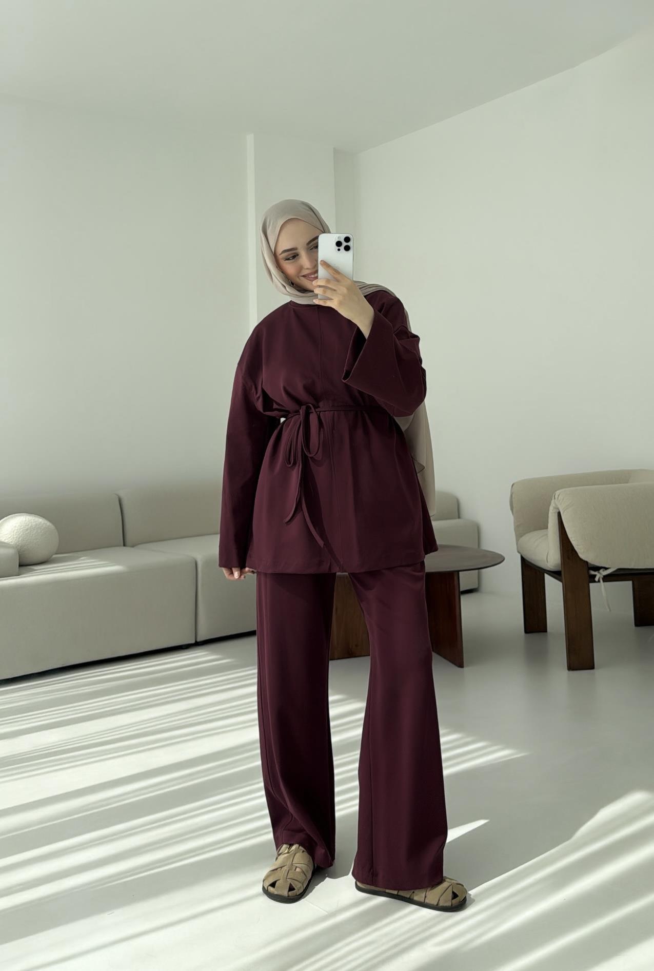 Oysho Takım Bordo