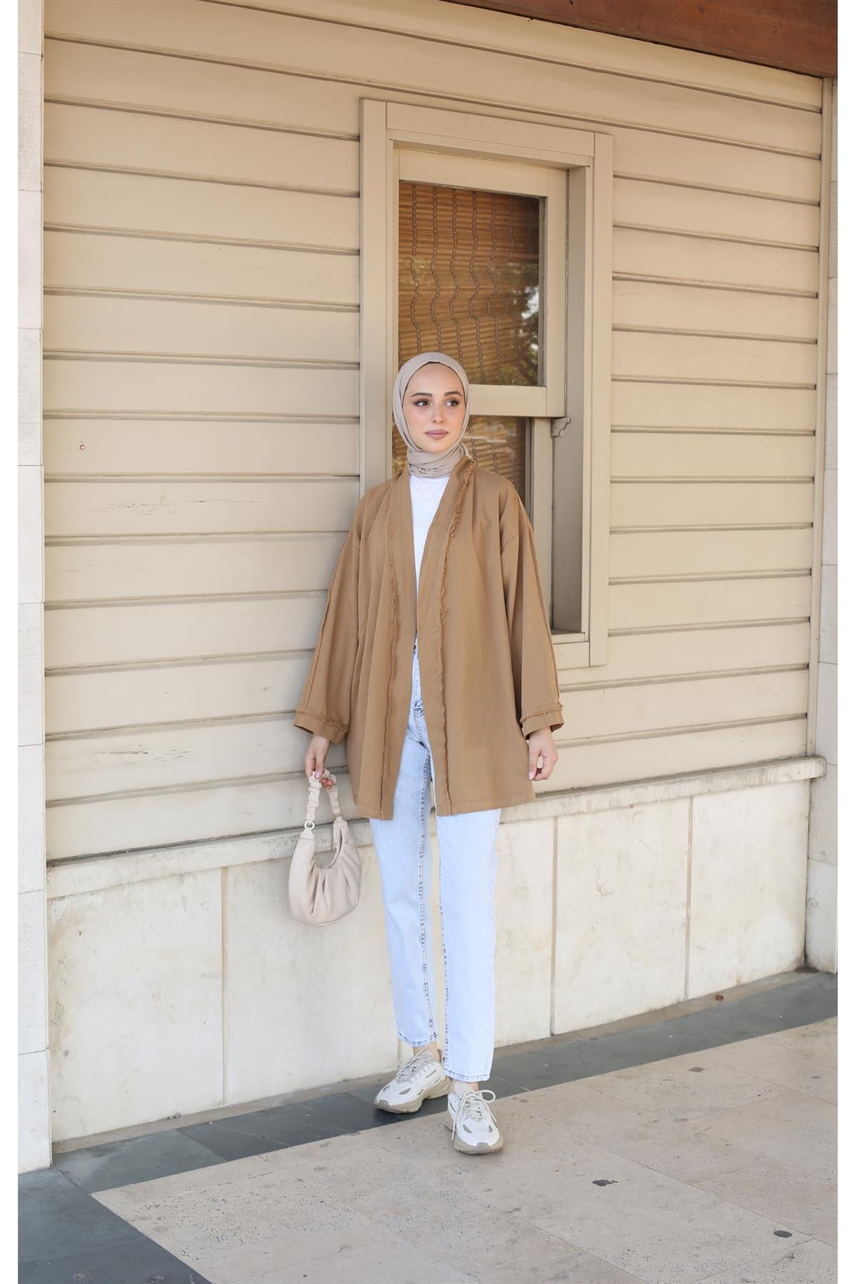 Kimono/Ceket Camel