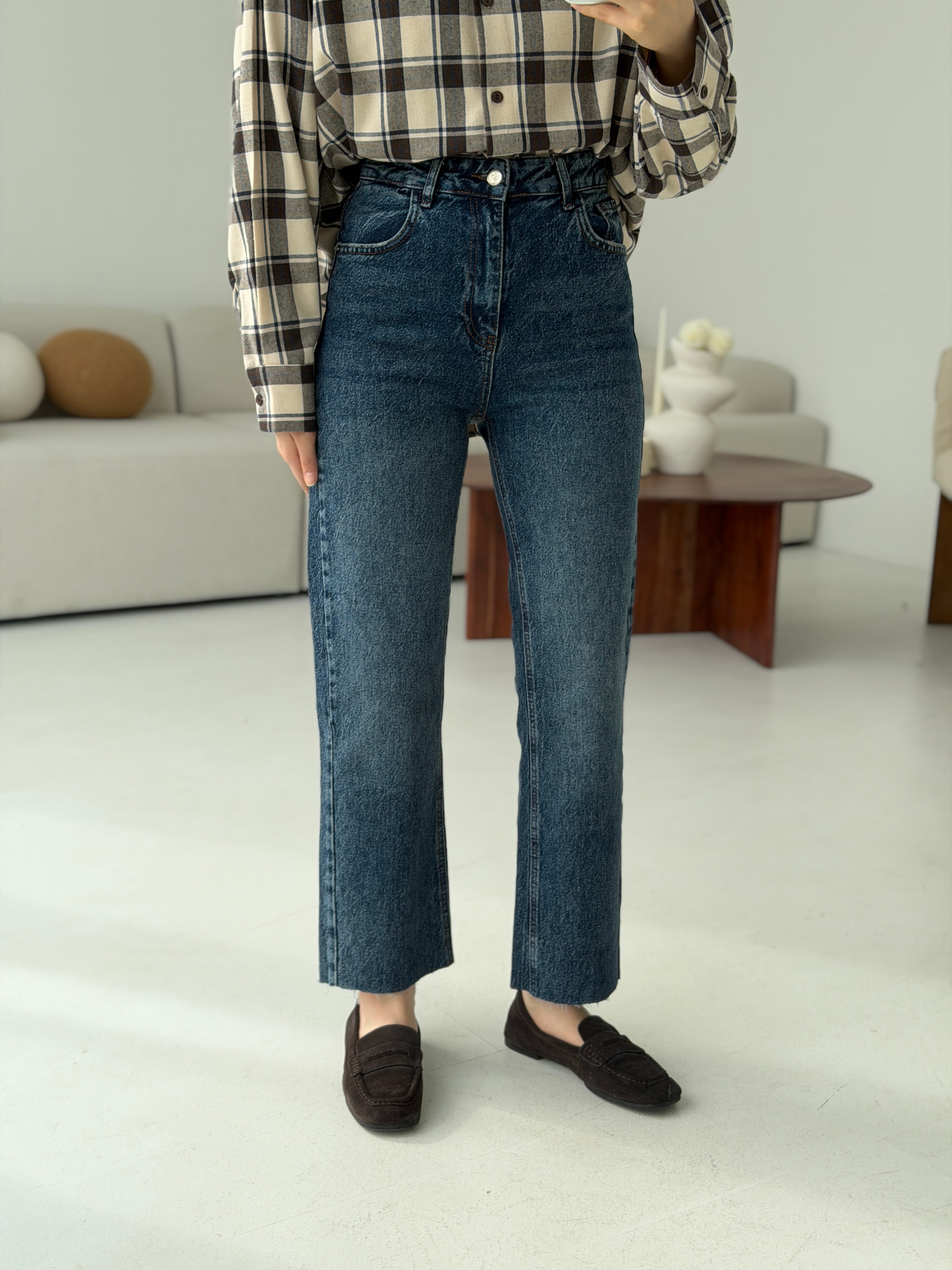 Premium Paçası Kesik Jean 249