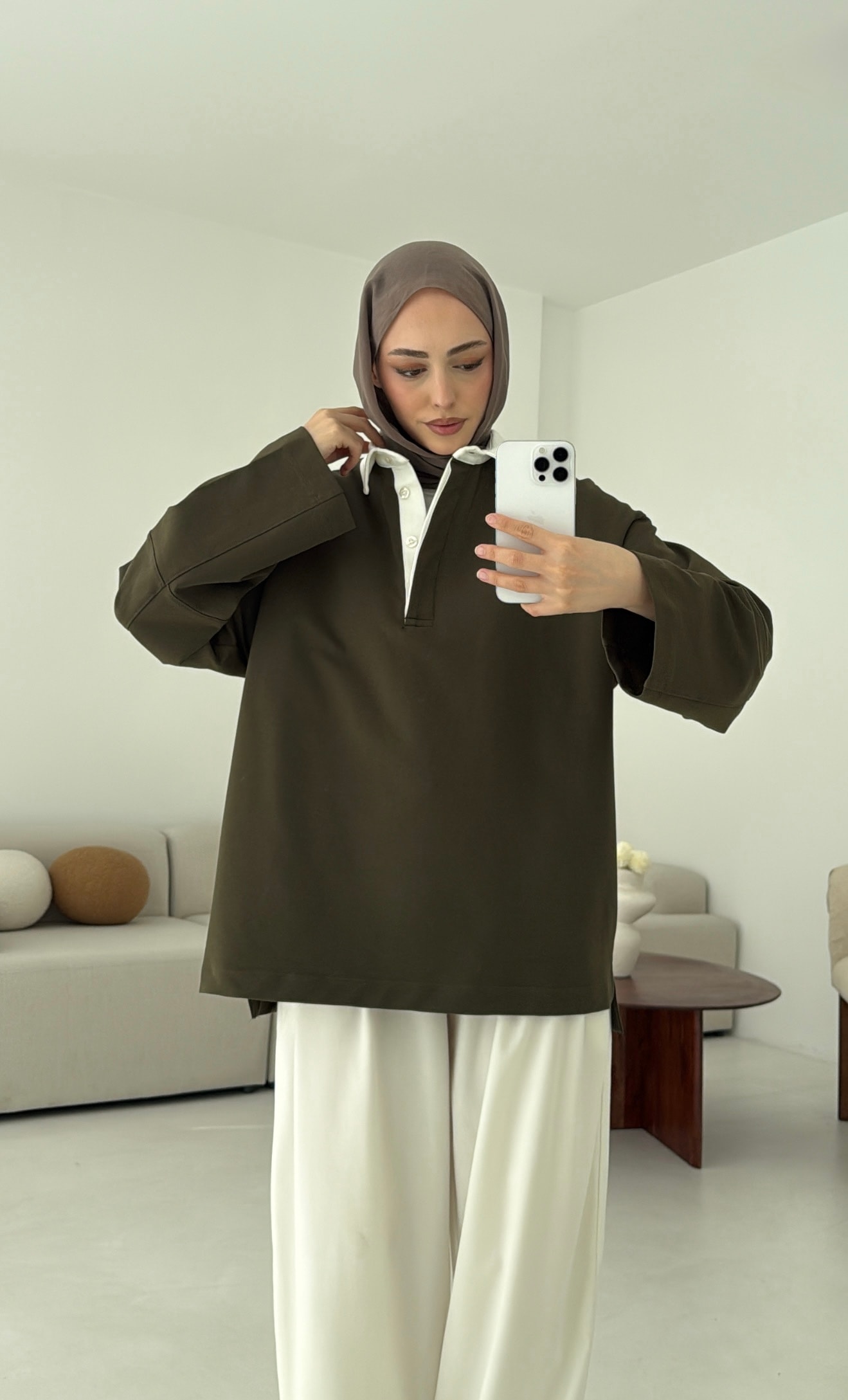 Varctiy Sweatshırt Haki