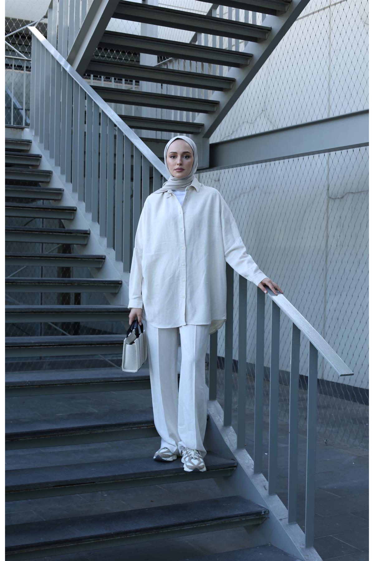Linen Keten Takım