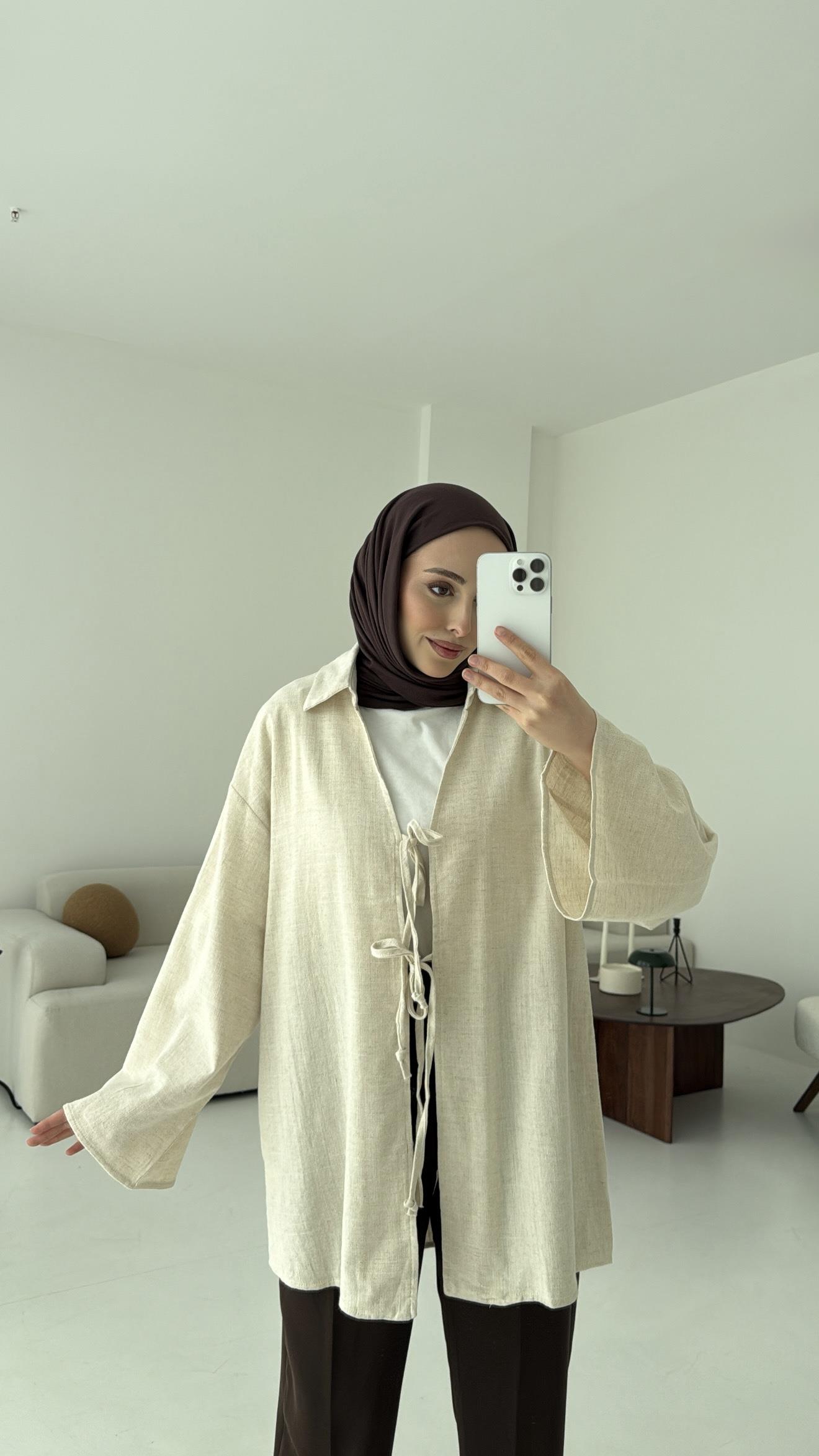Uzun Kimono Natural