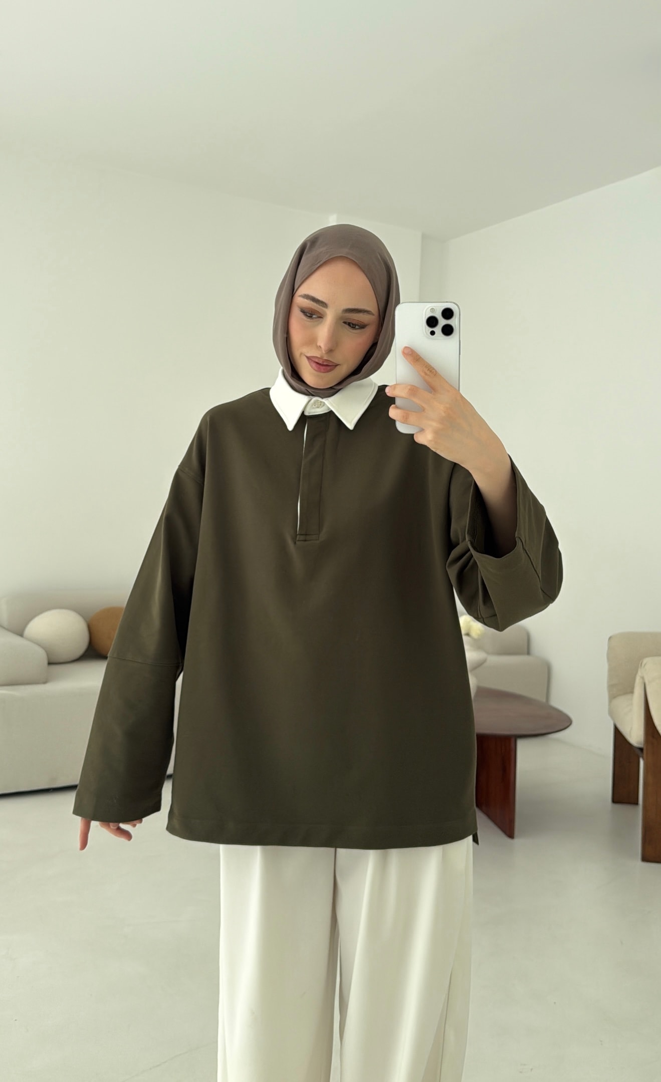 Varctiy Sweatshırt Haki