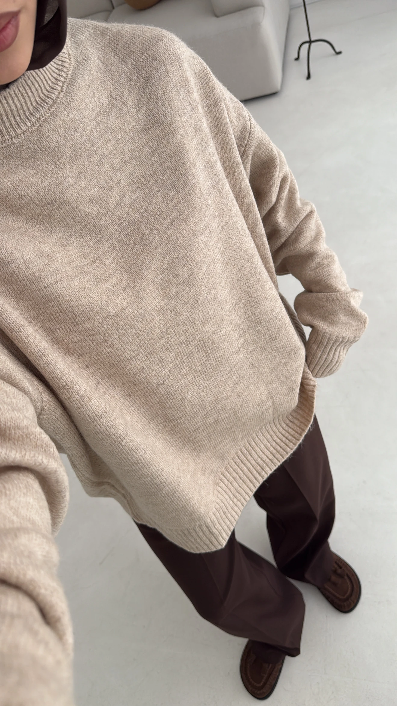  Reglan Kol Triko Kazak