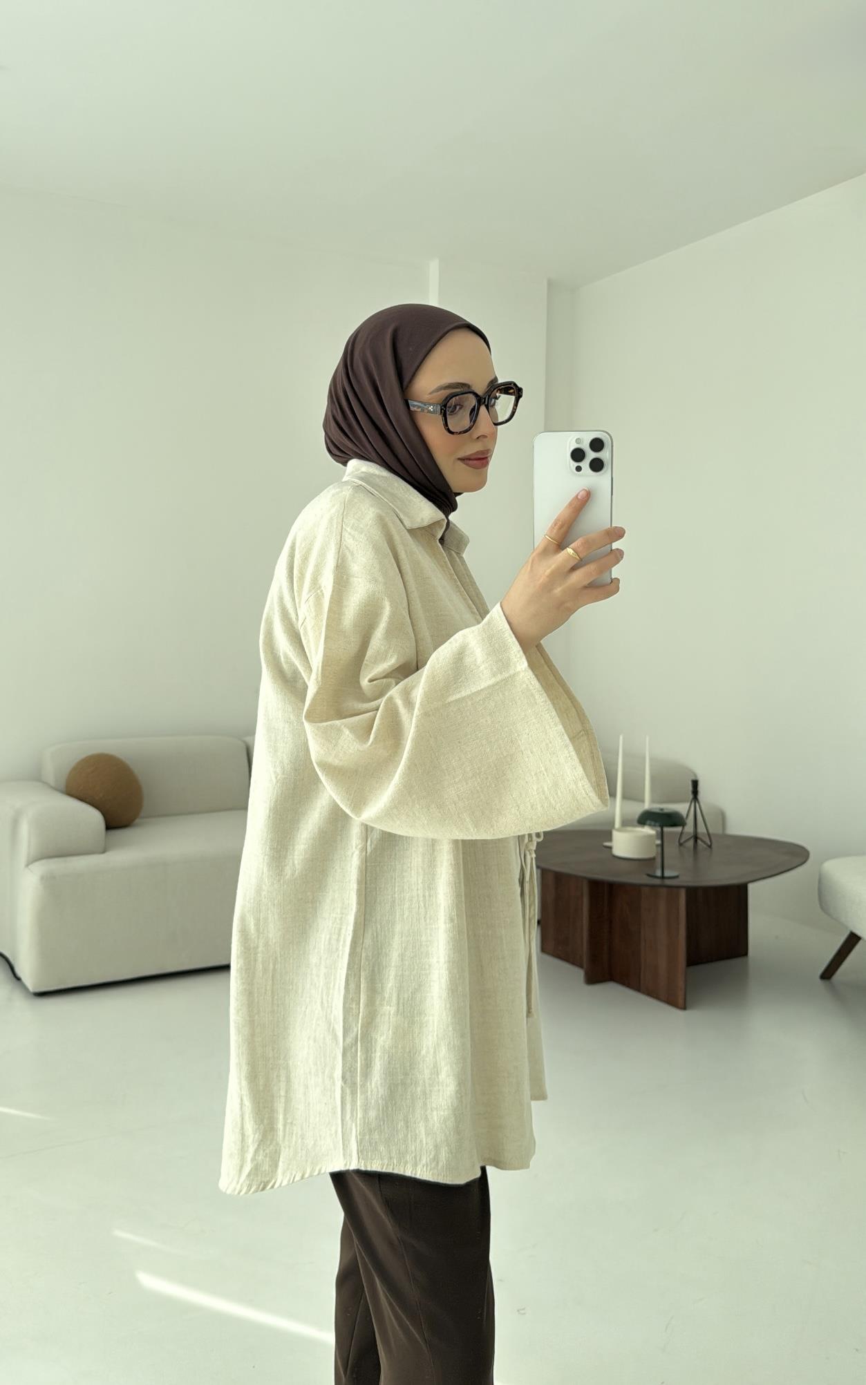 Uzun Kimono Natural