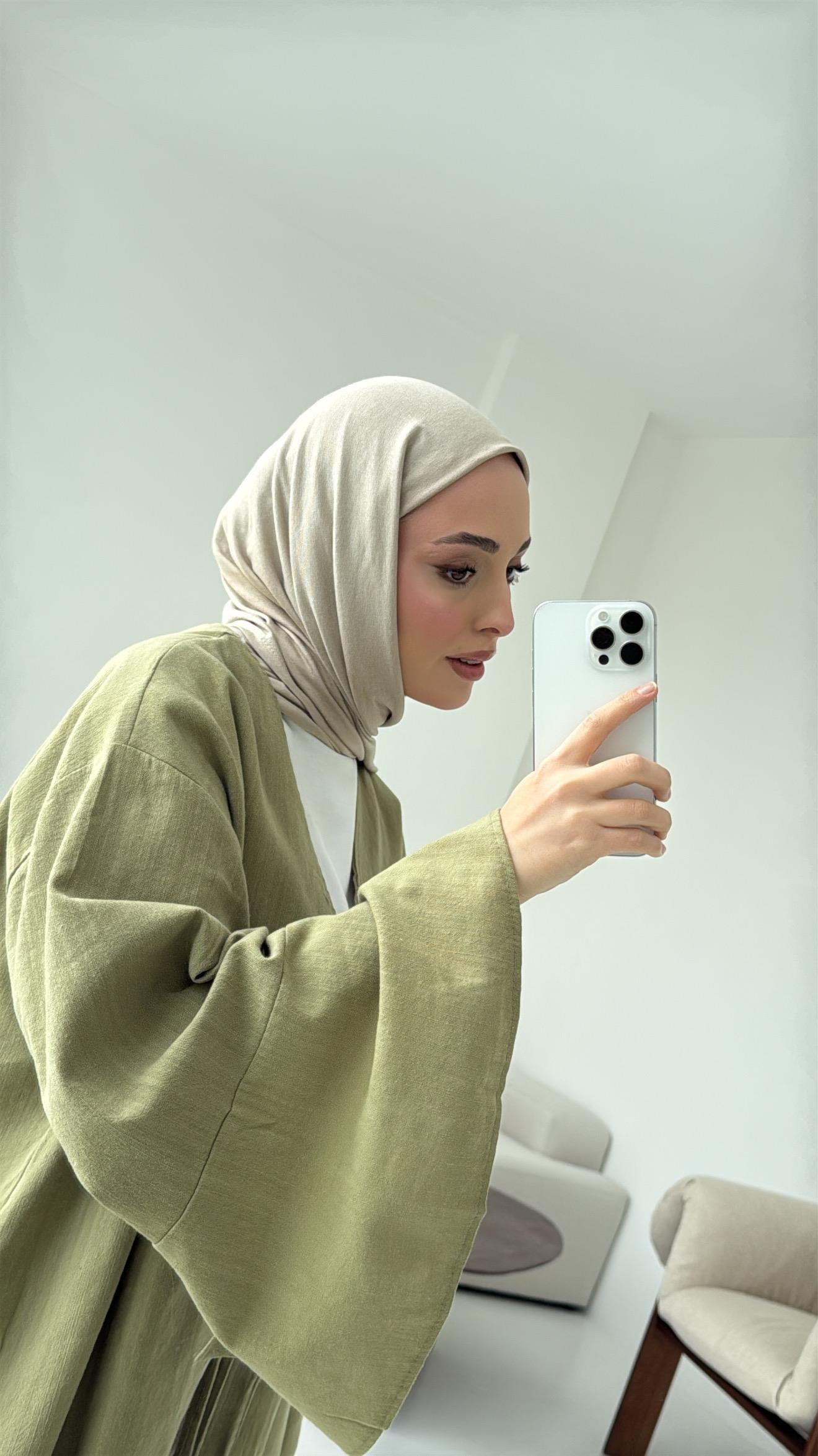 Kol Detay Kimono Çağla