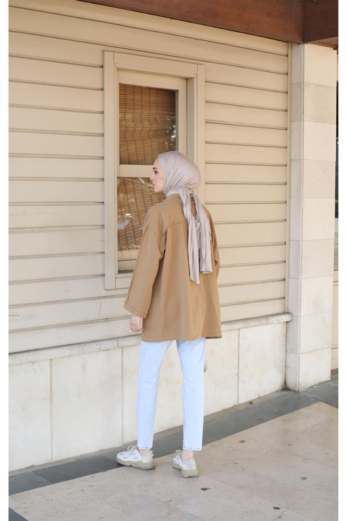 Kimono/Ceket Camel