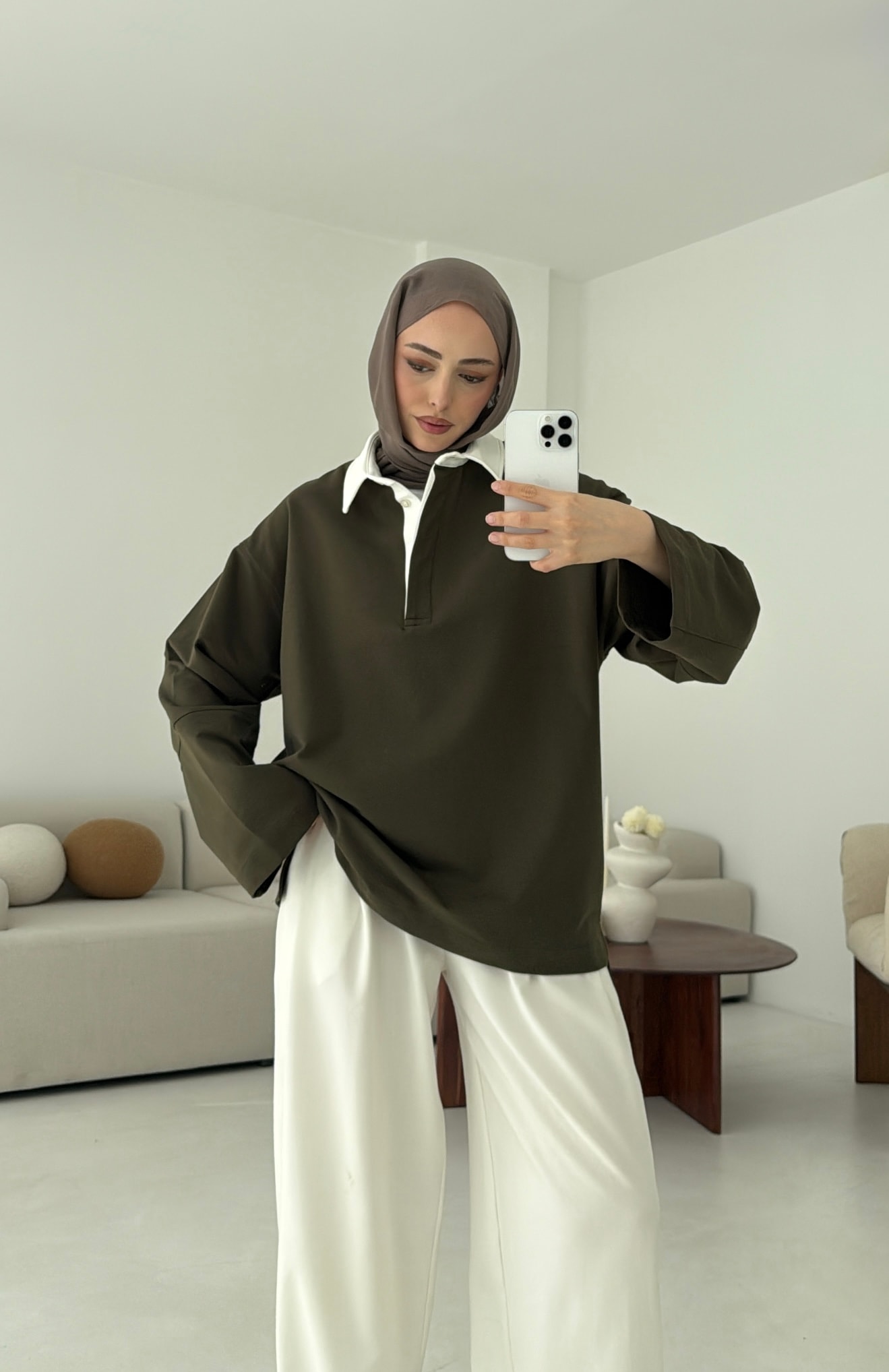 Varctiy Sweatshırt Haki