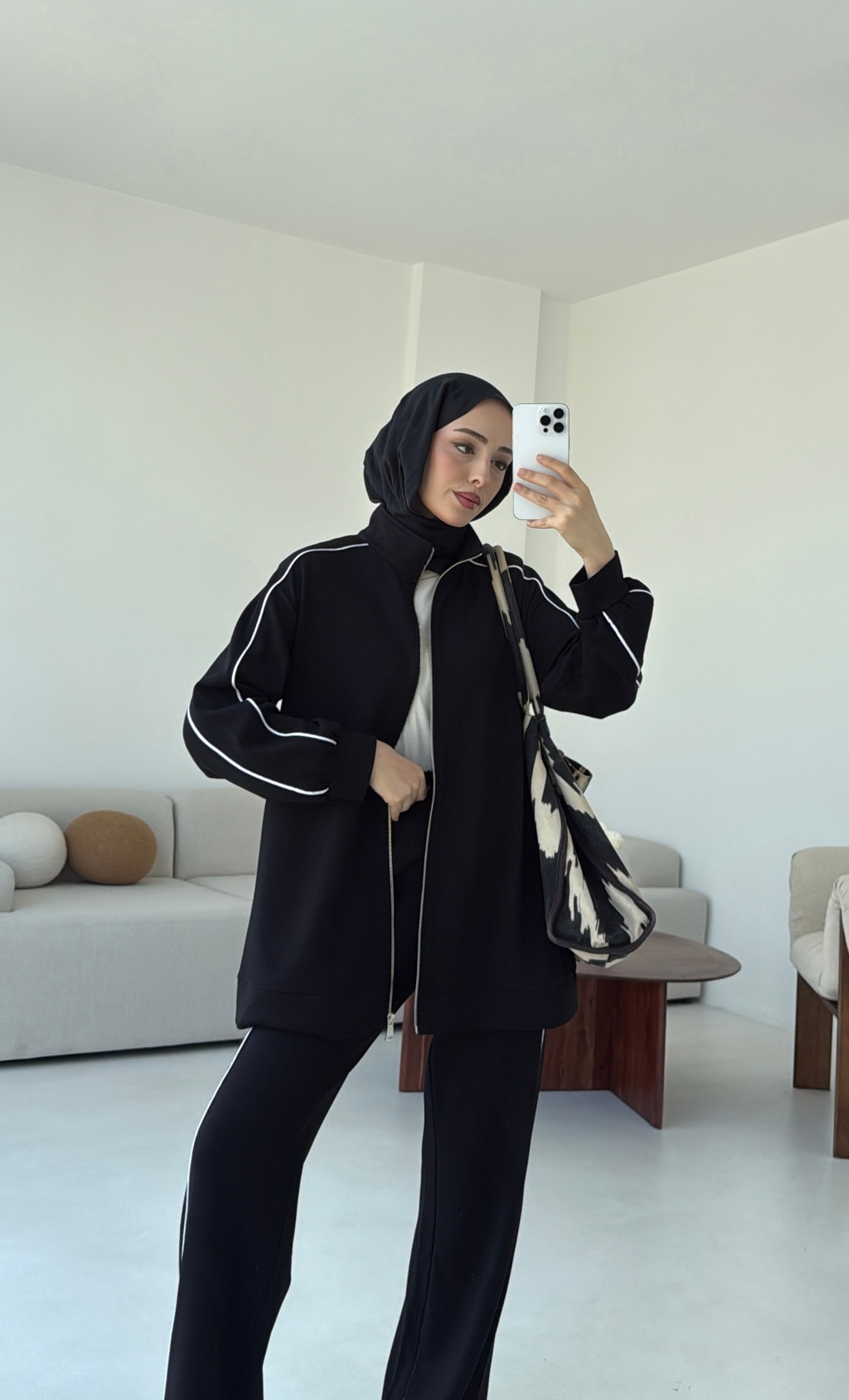 Garnili Oysho Takım Siyah