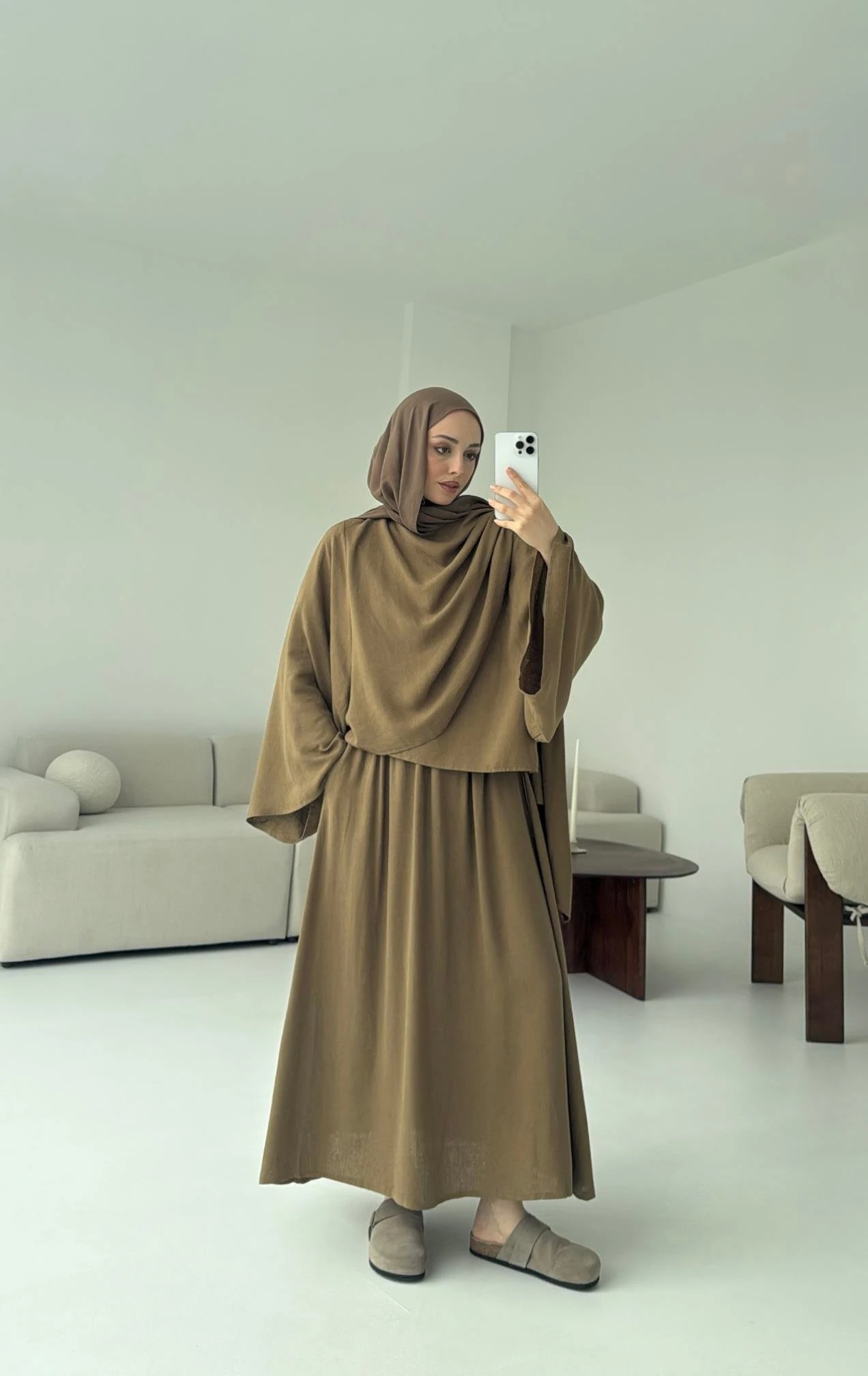 Bohem Etekli Takım Olive