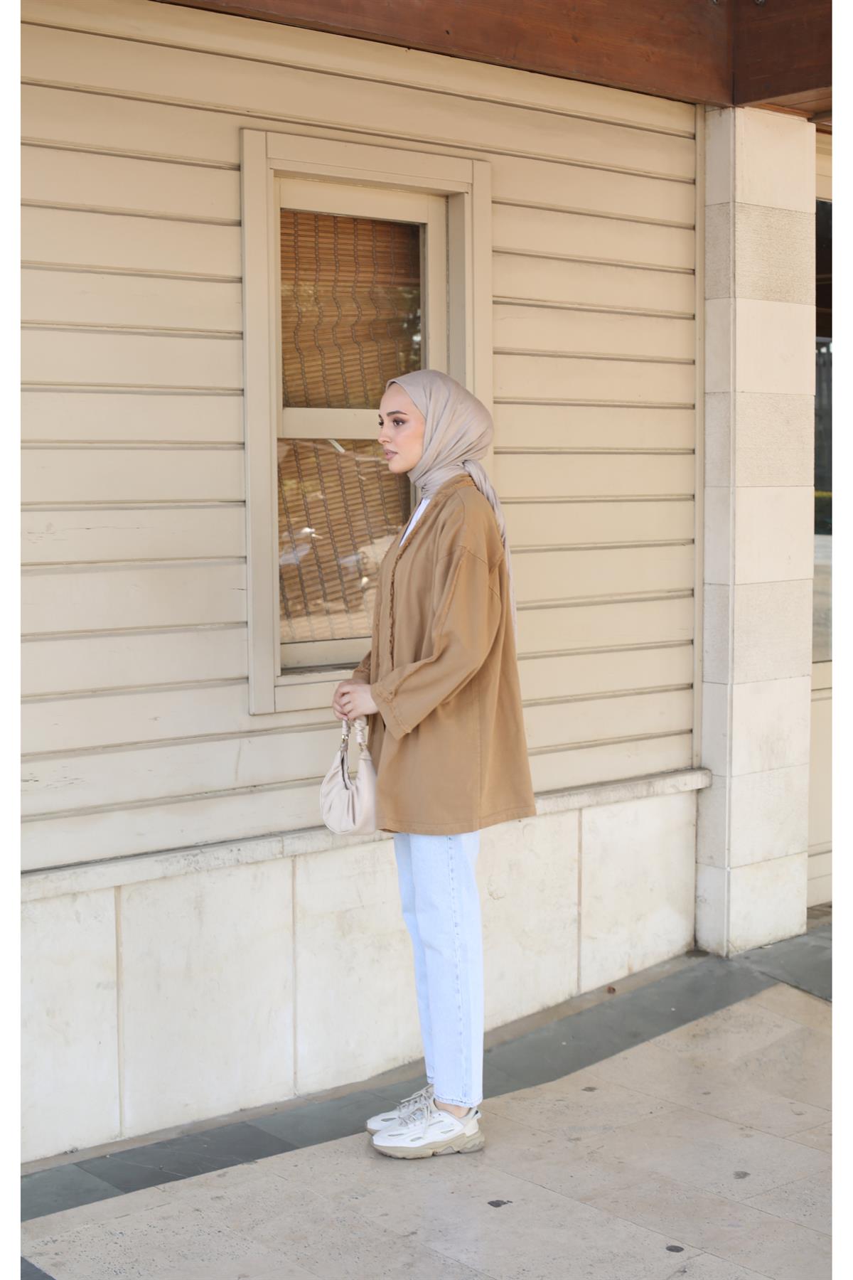 Kimono/Ceket Camel