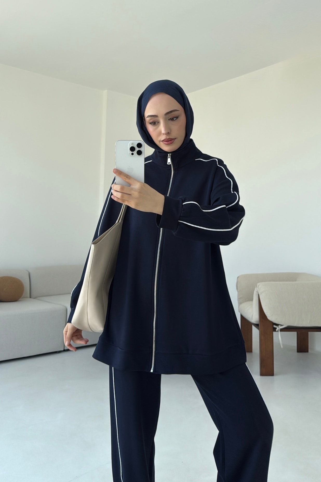 Garnili Oysho Takım Lacivert