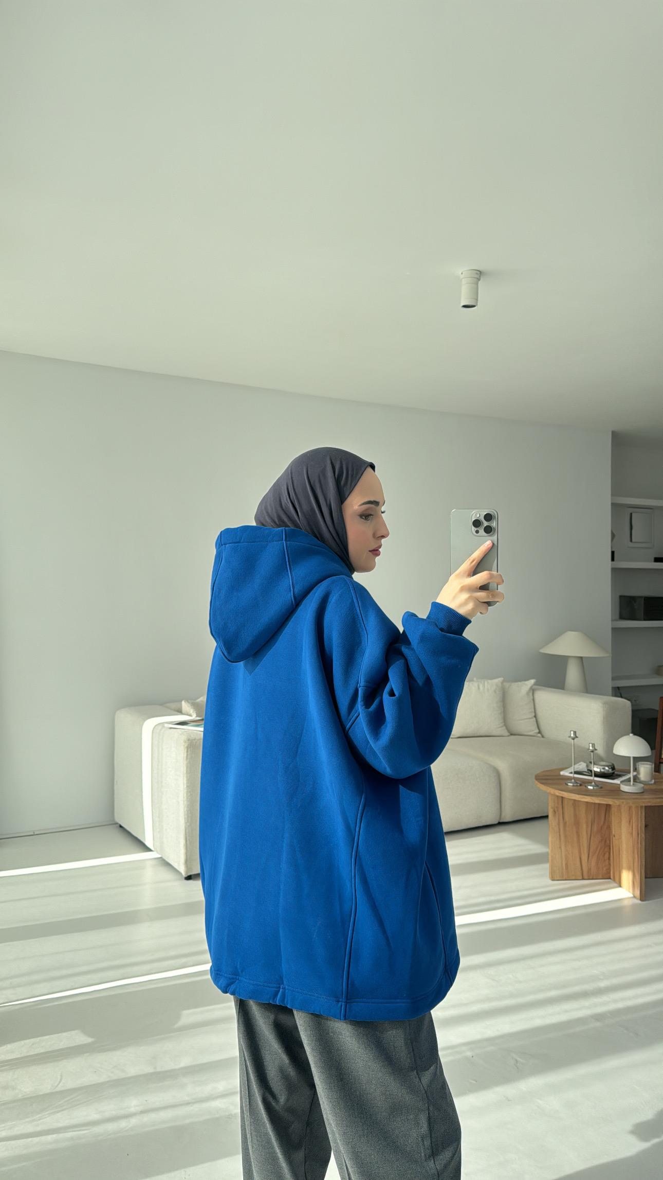 Savage Baskılı Swetshirt Saks