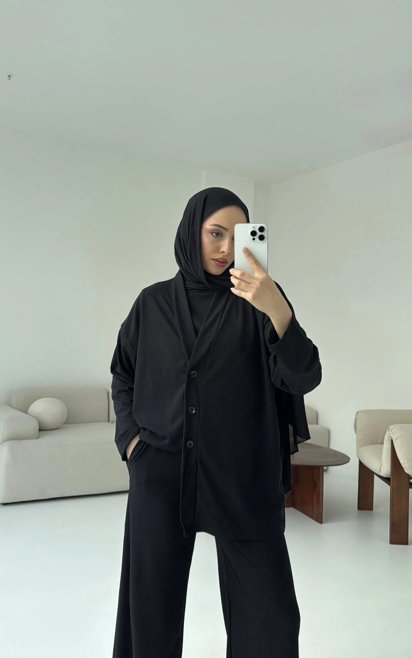 Hırkalı Takım Siyah