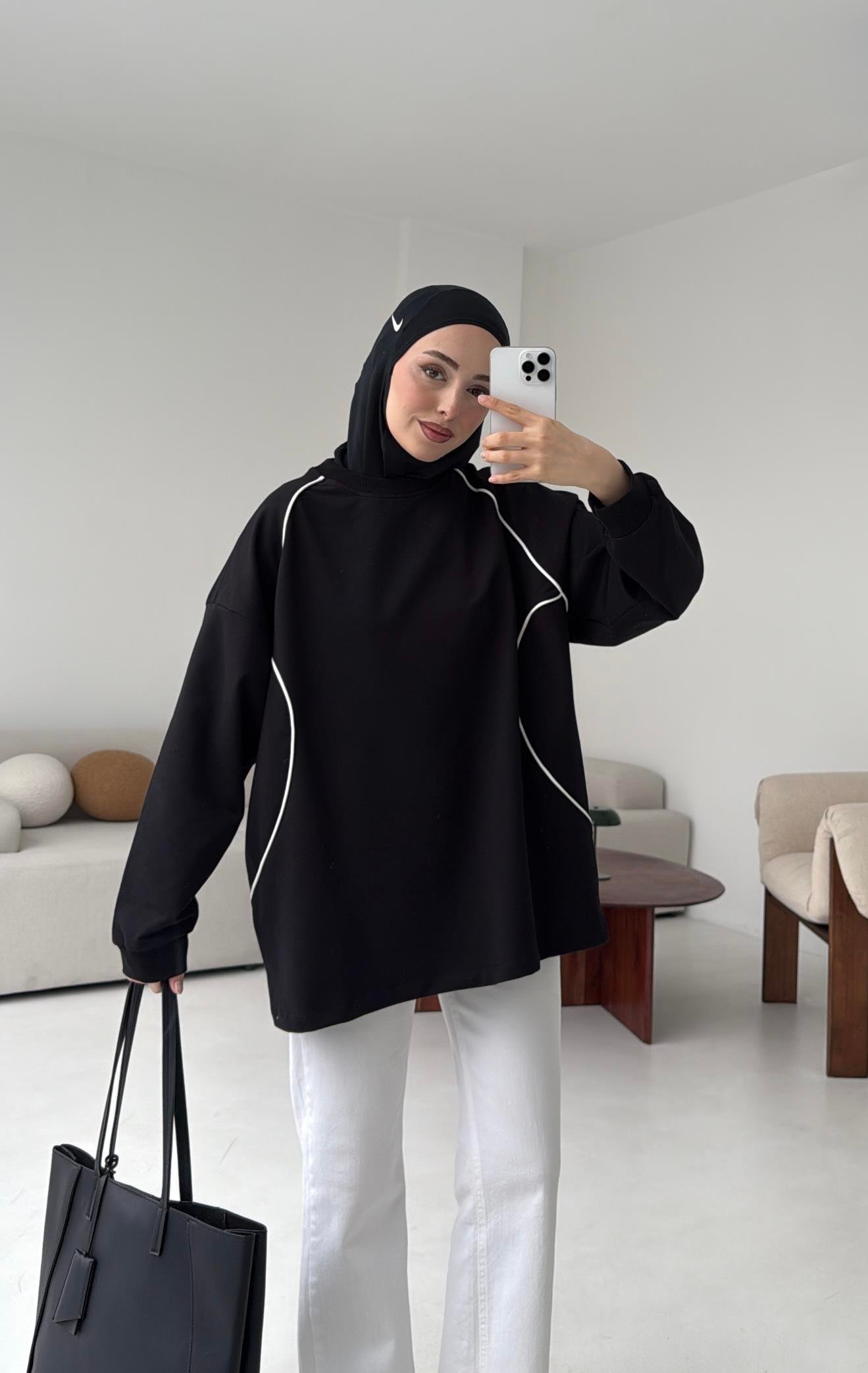 Biyeli Sweat Siyah