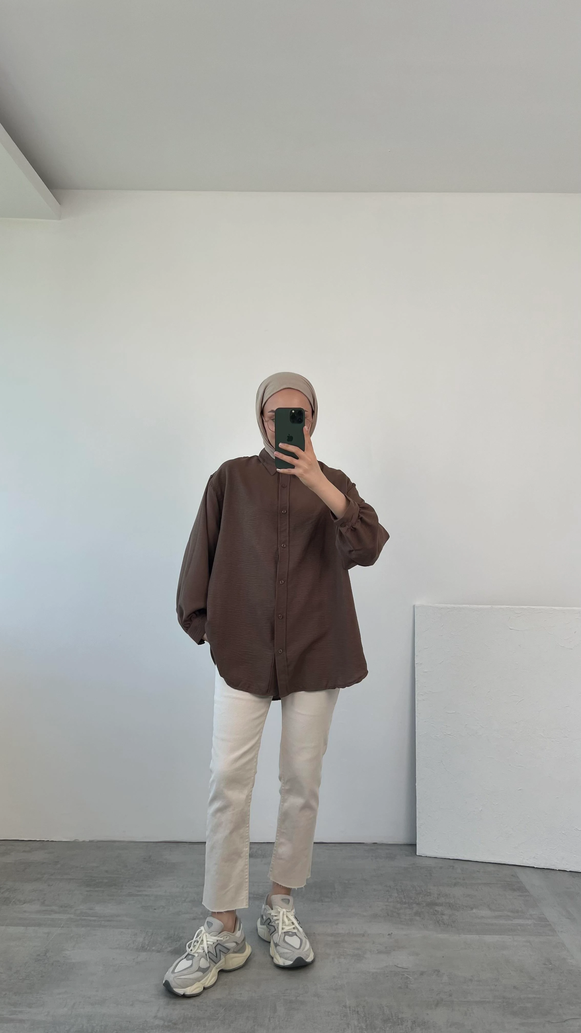 Aerobin Gömlek Kahve