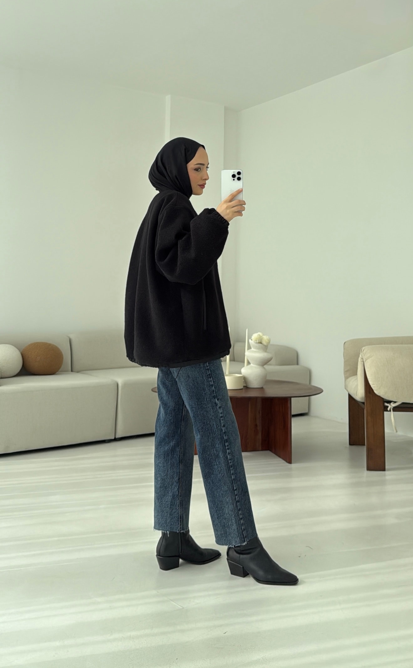 Buklet Bomber Ceket Siyah