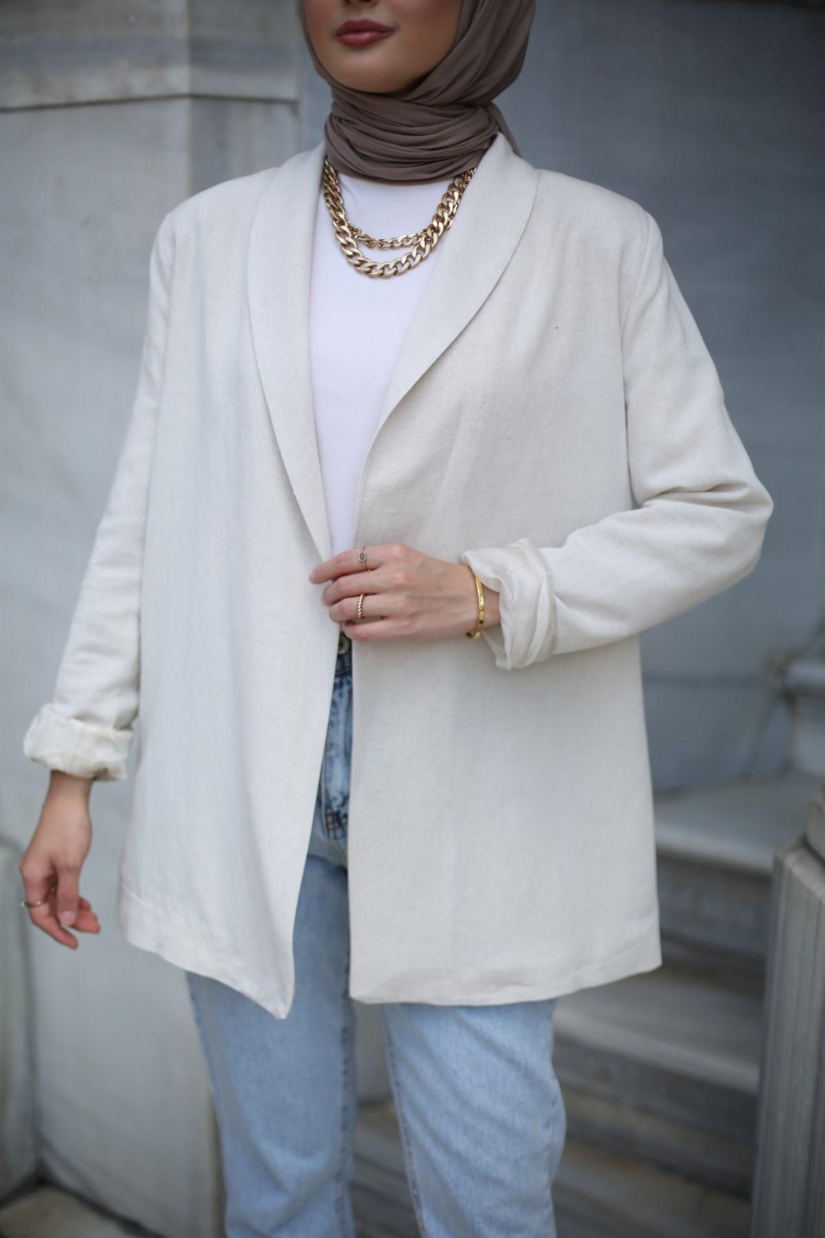 Keten Blazer Ceket