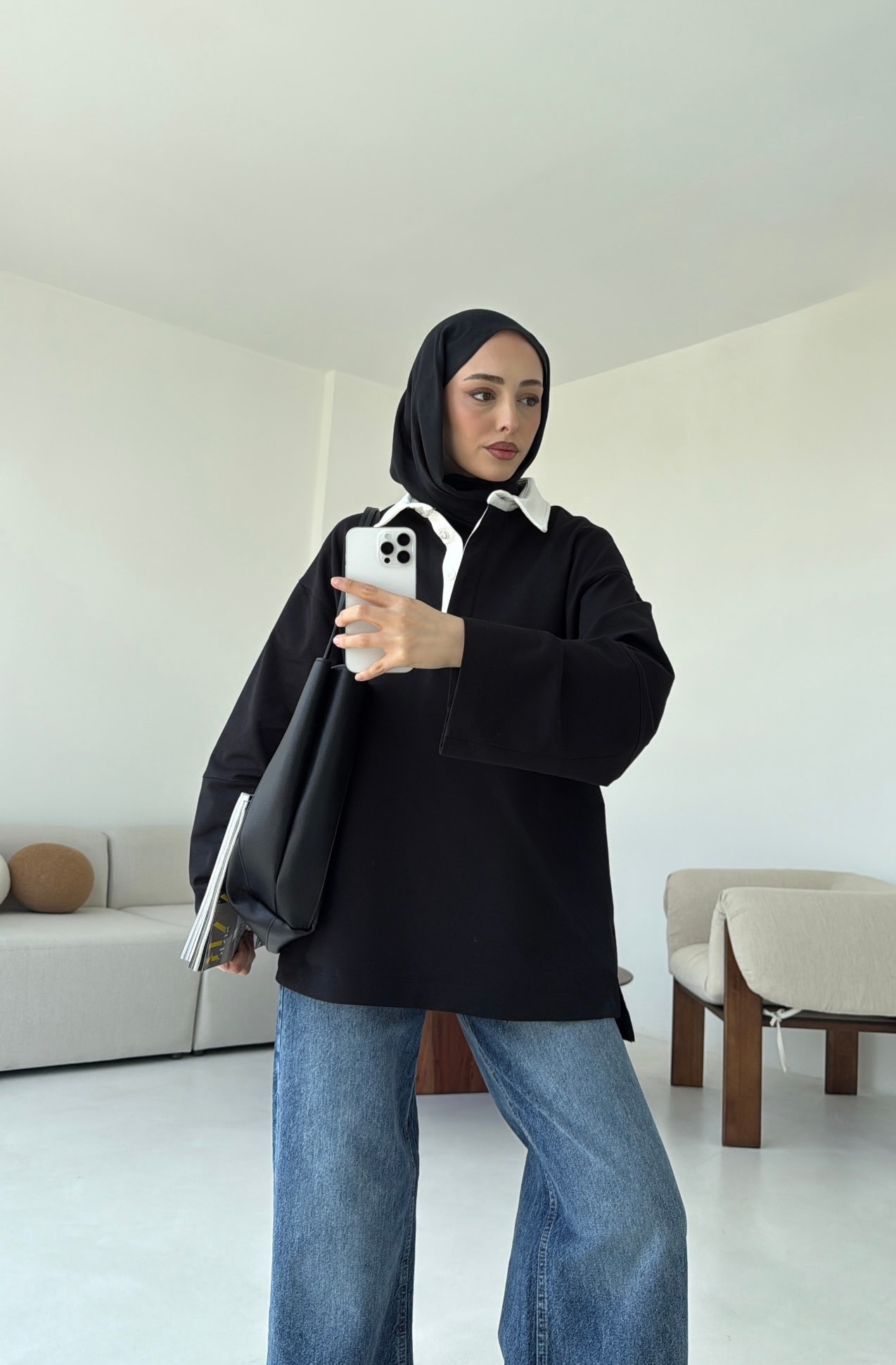 Varctiy Sweatshırt Siyah
