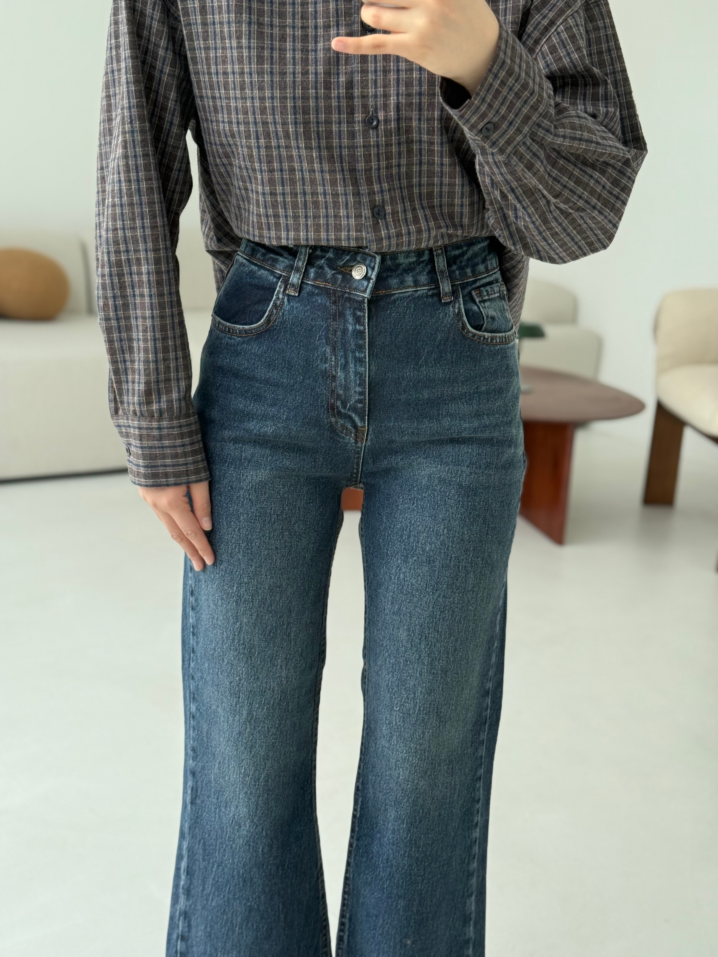 Premium Paçası Kesik Hafif İspanyol Jean 148