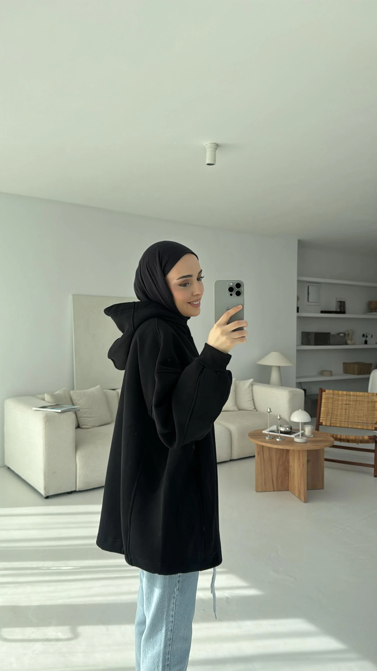 Savage Baskılı Swetshirt Siyah