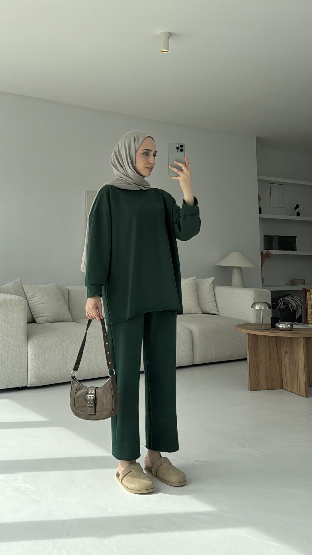 Dikişsiz Takım Zümrüt