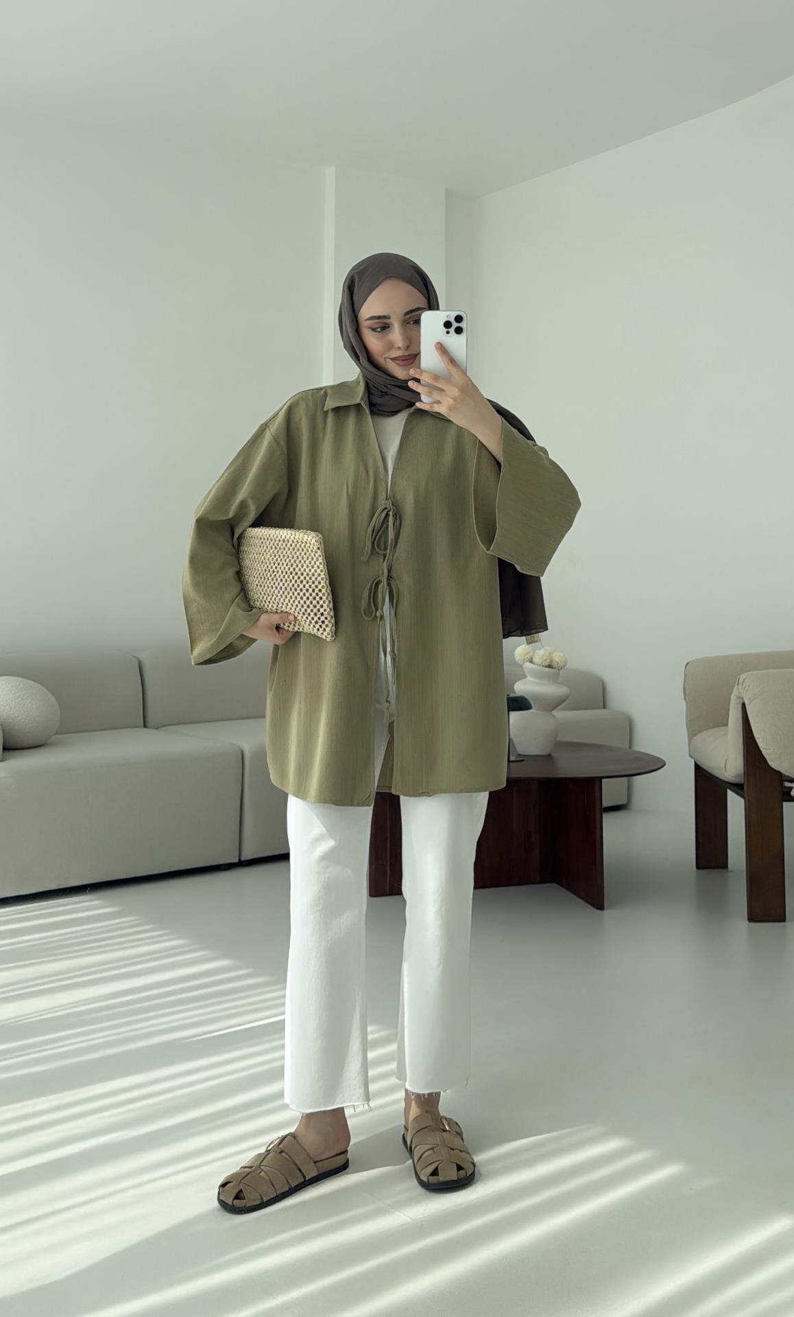 Uzun Kimono Cagla
