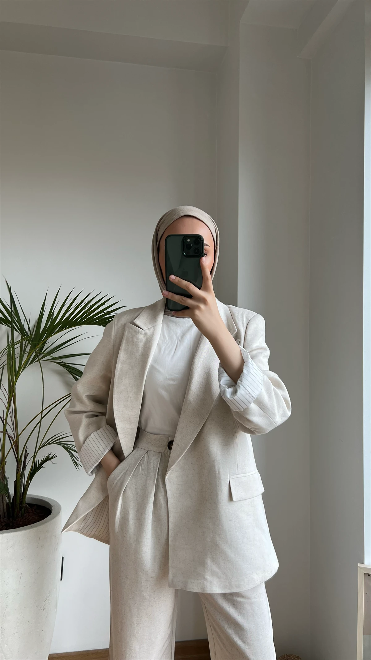 Keten Ceketli Takım