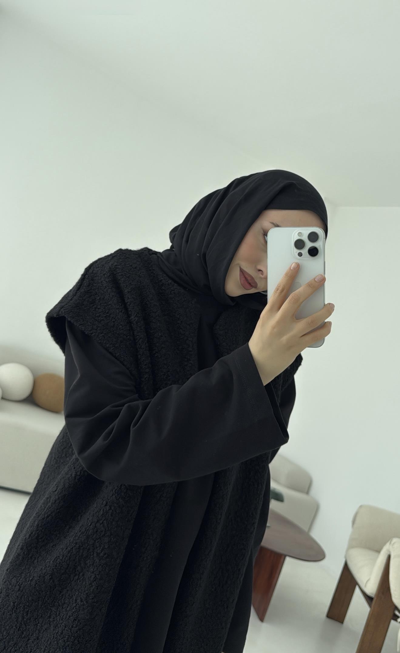 Buklet Yelek Siyah