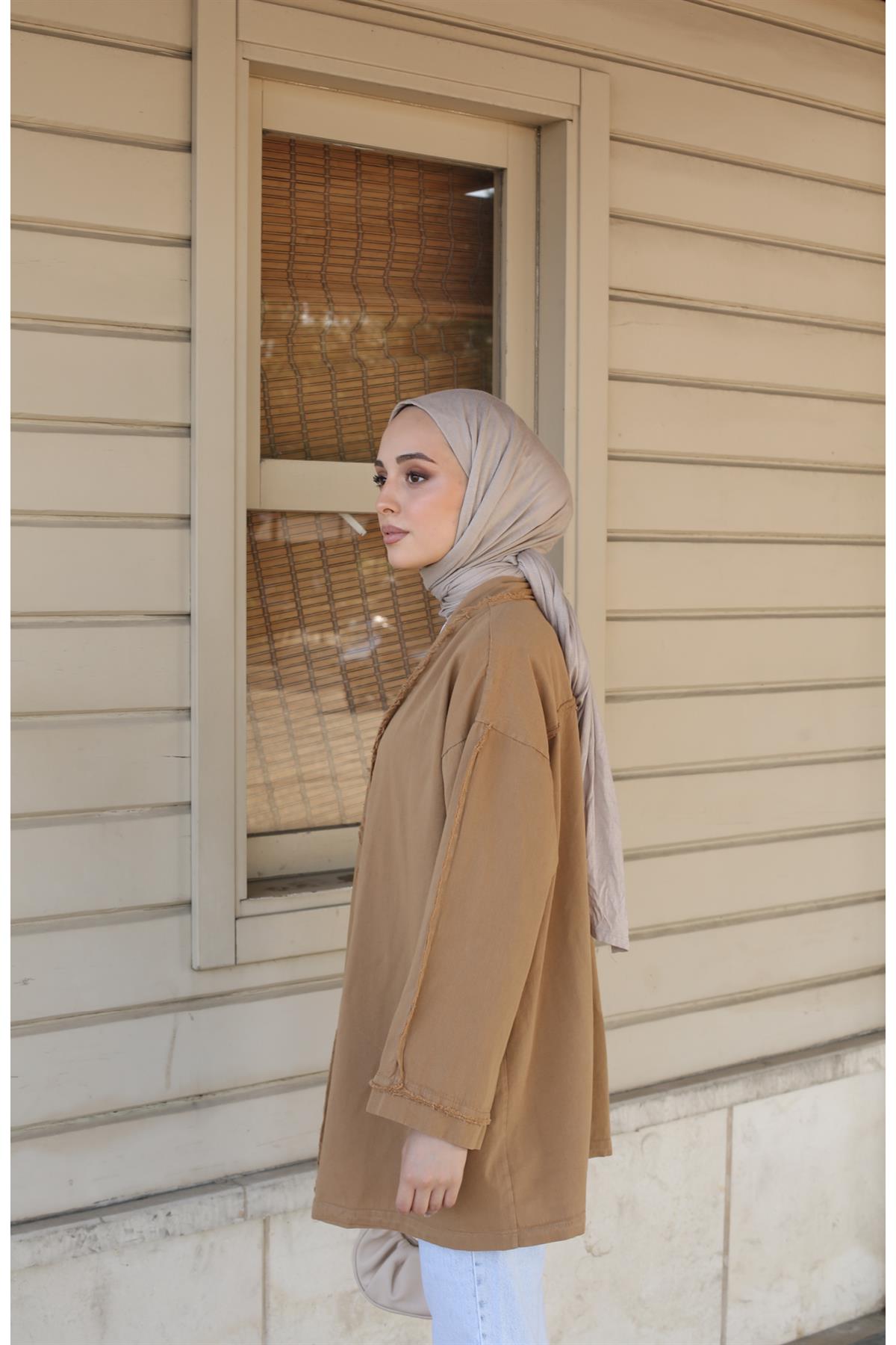 Kimono/Ceket Camel
