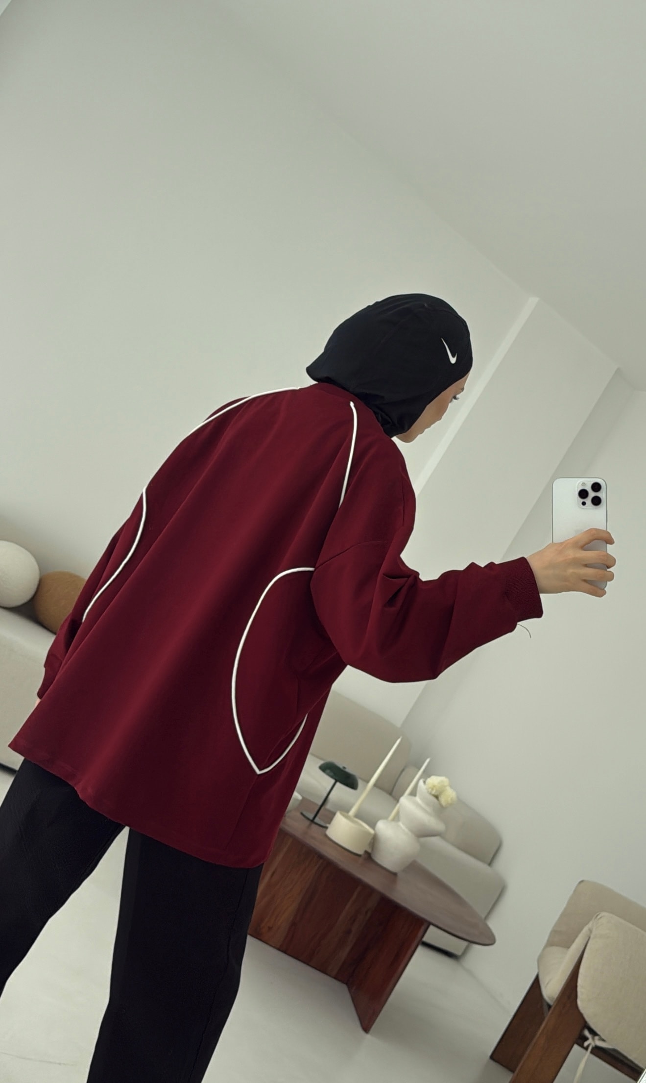 Biyeli Sweat Bordo