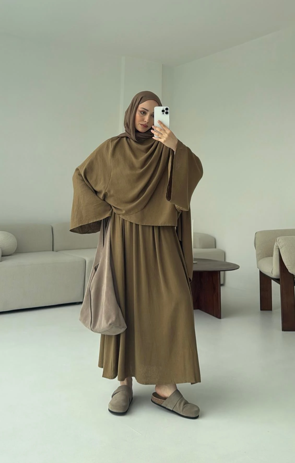 Bohem Etekli Takım Olive