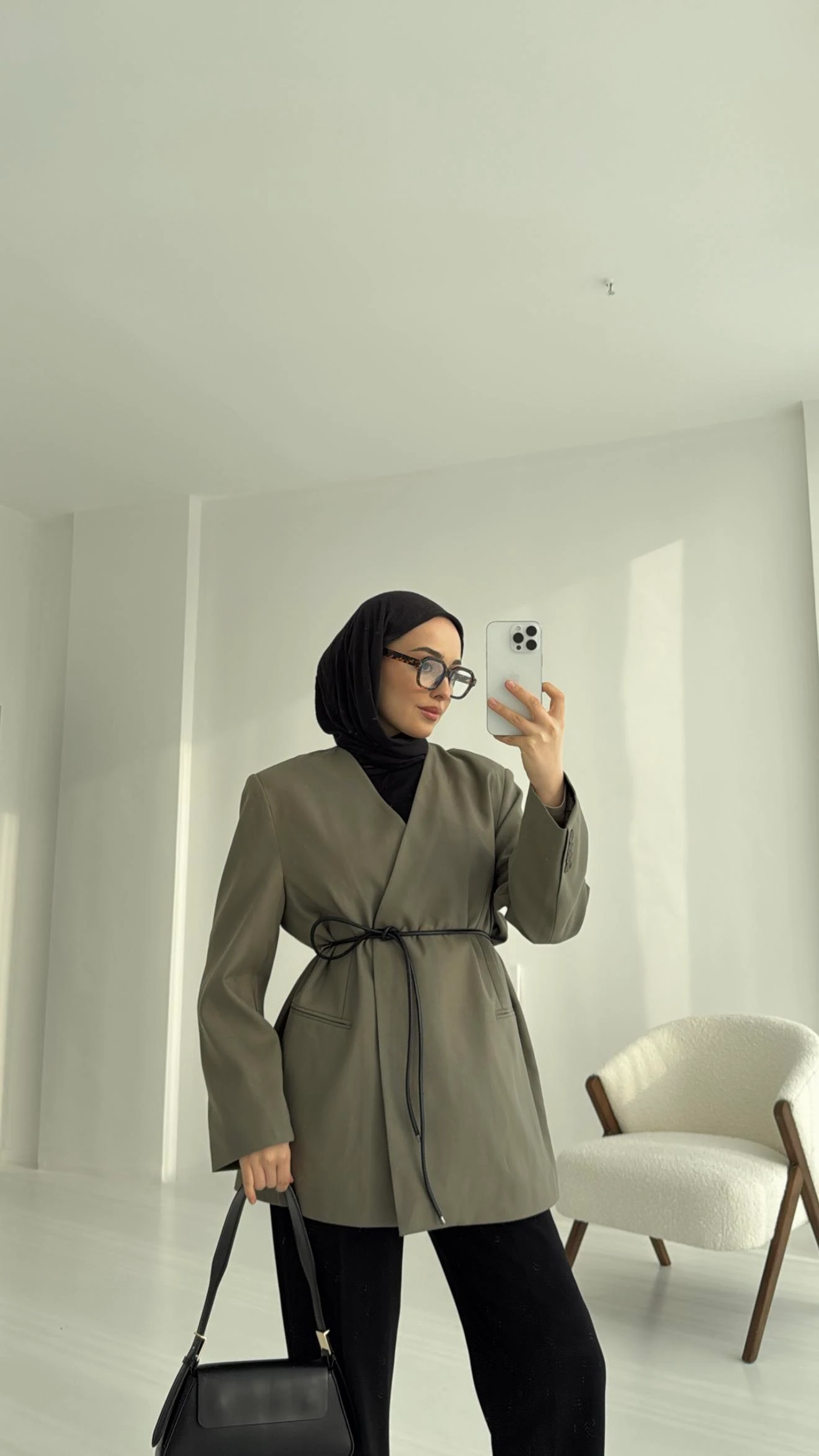 Hakim Yaka Blazer Ceket Çağla