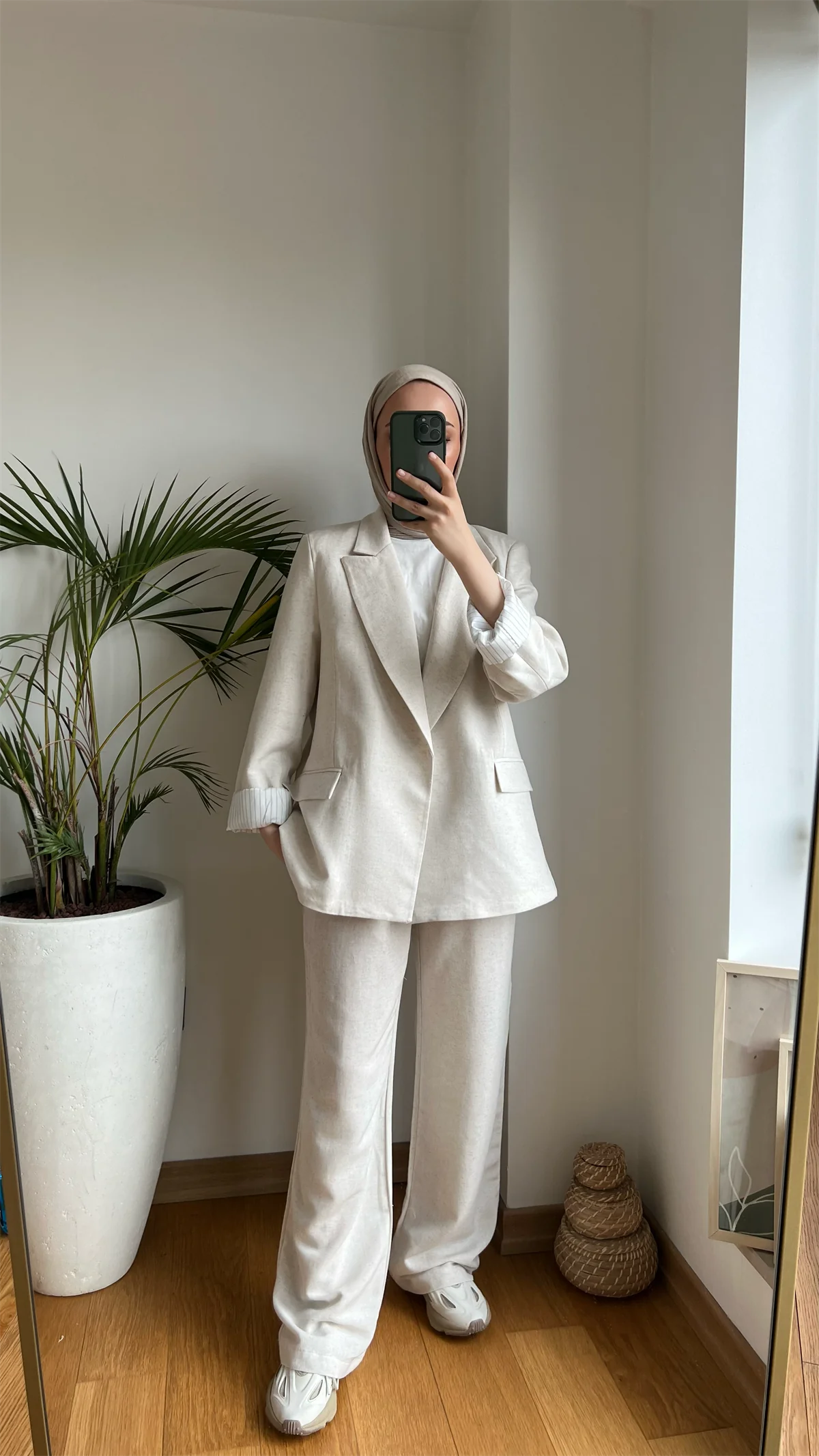 Keten Ceketli Takım