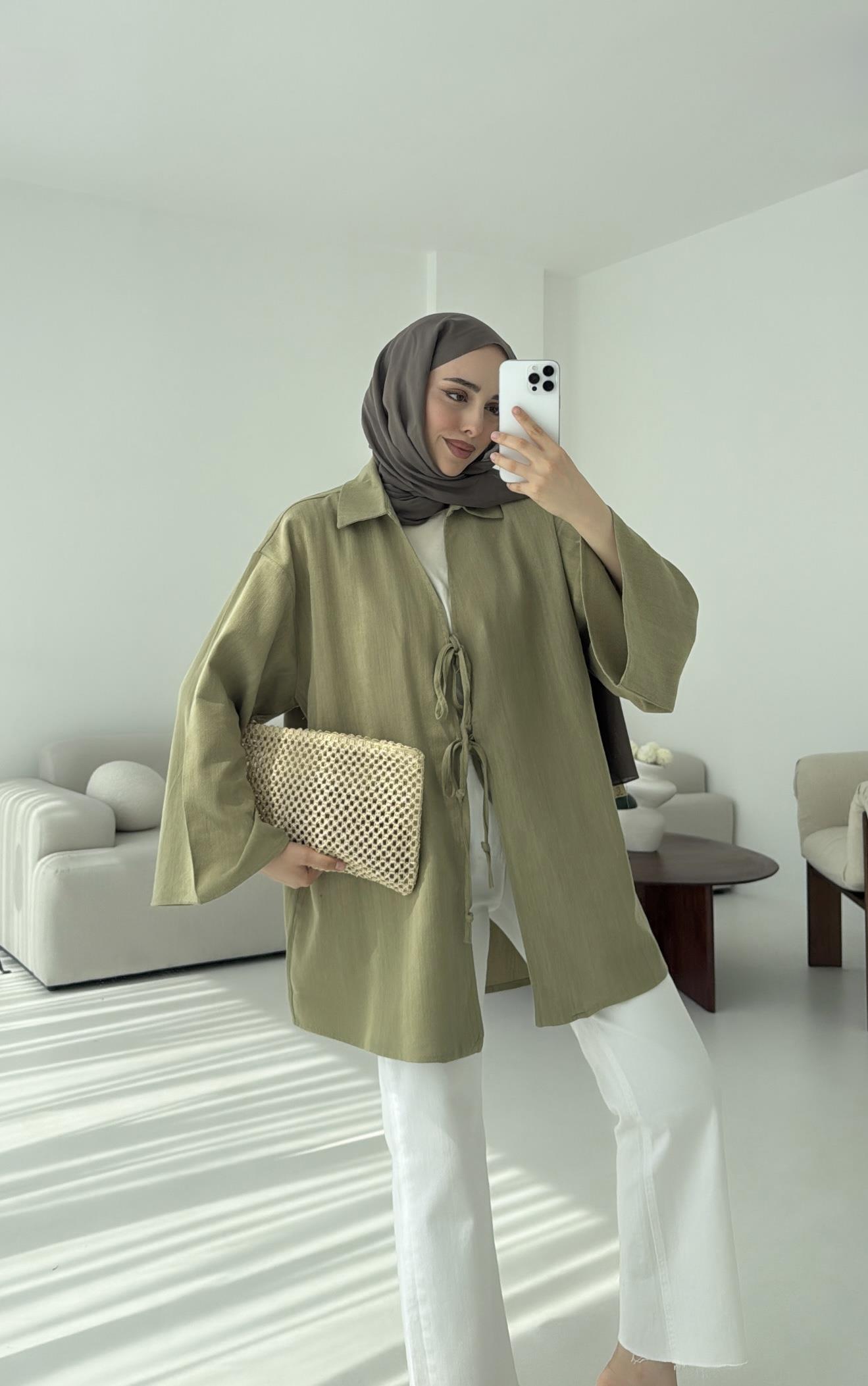 Uzun Kimono Cagla