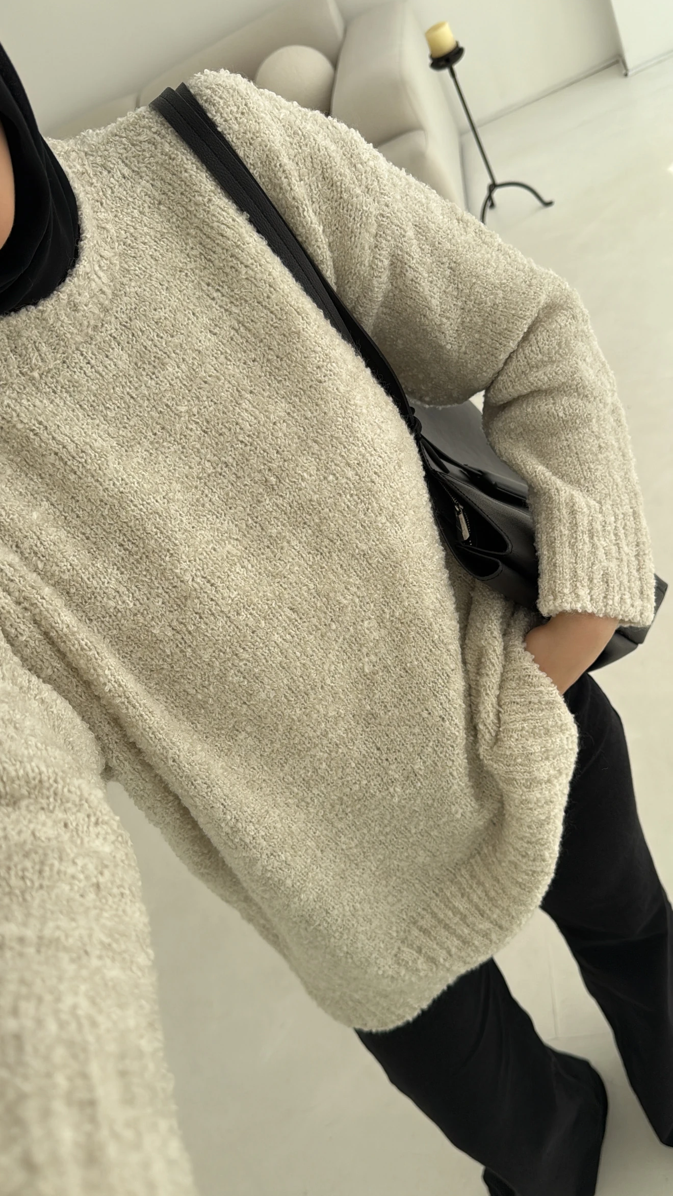 Basic Buklet Kazak Kahve Bej