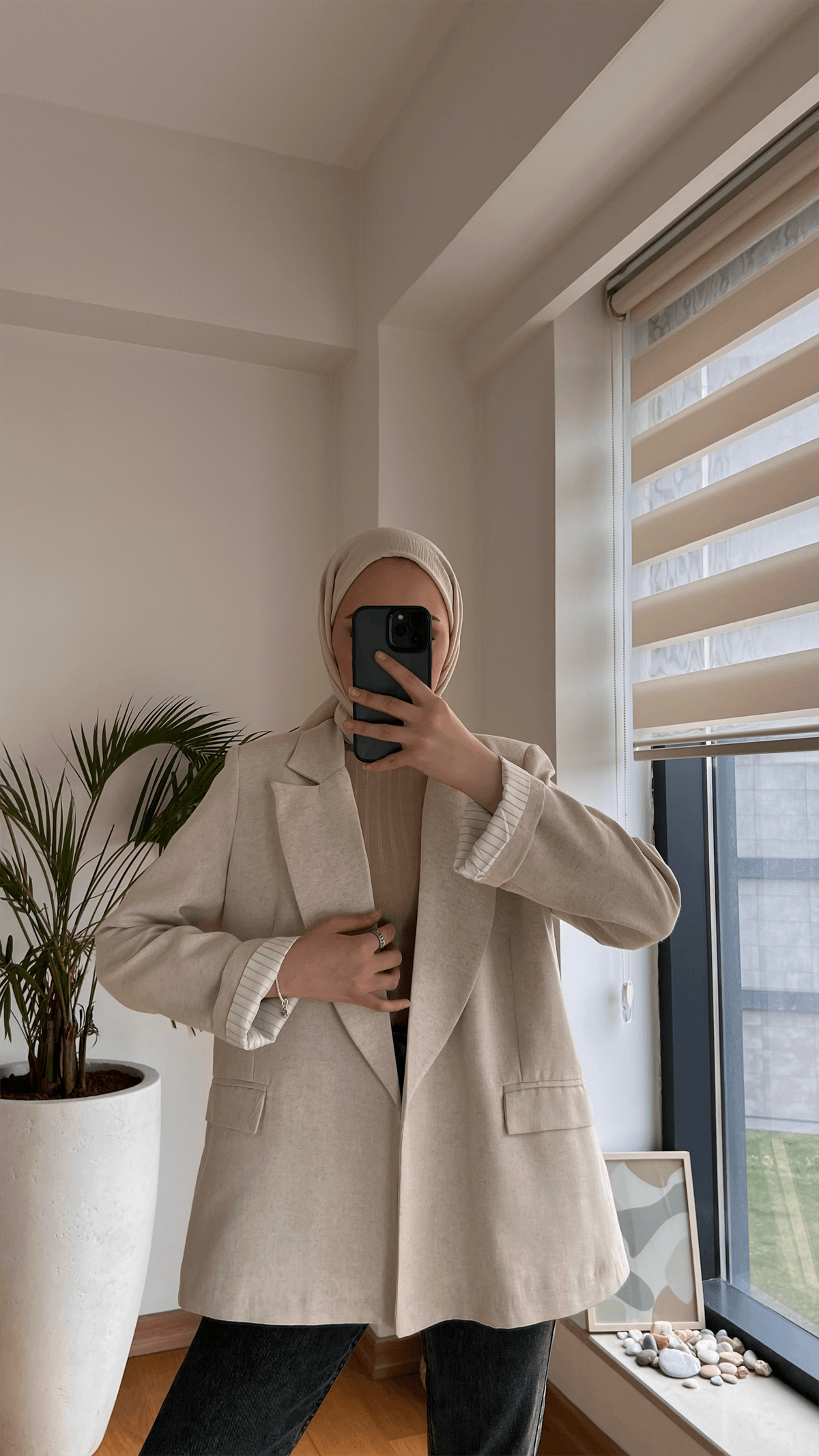 Keten Blazer Ceket