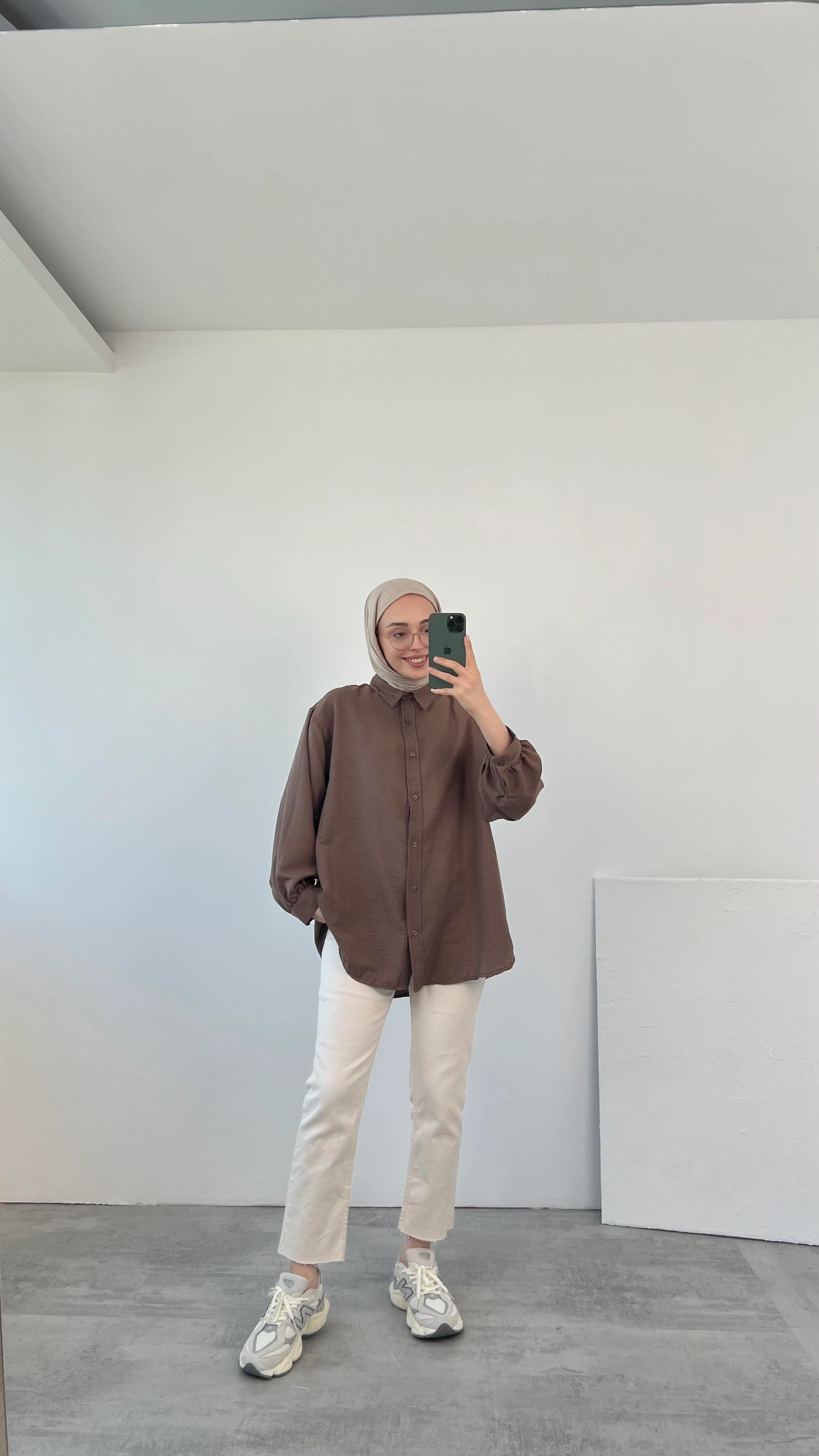 Aerobin Gömlek Kahve