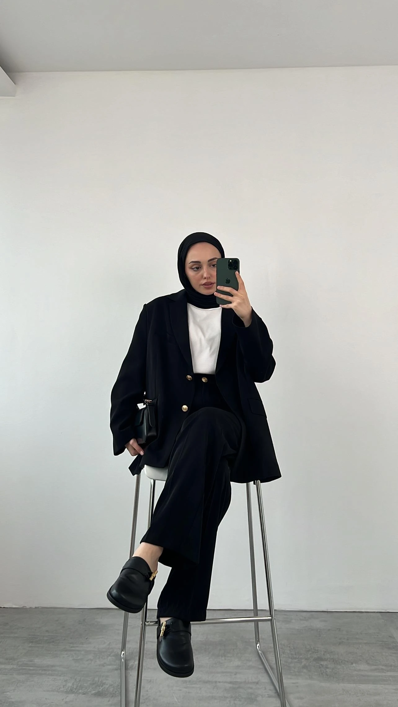 Özel Seri Premium Ceketli Takım Siyah