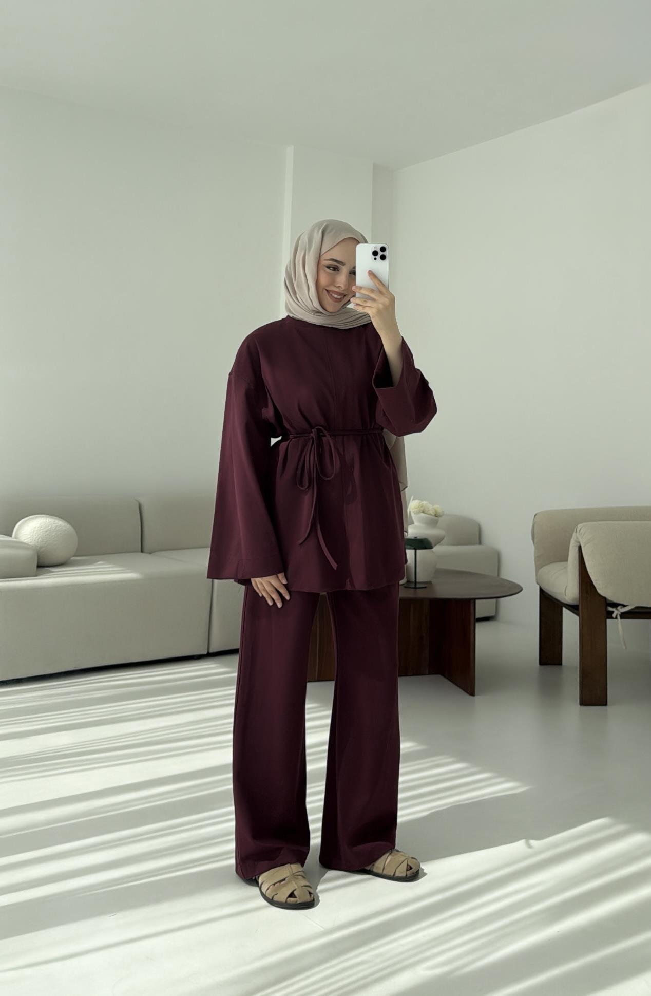 Oysho Takım Bordo